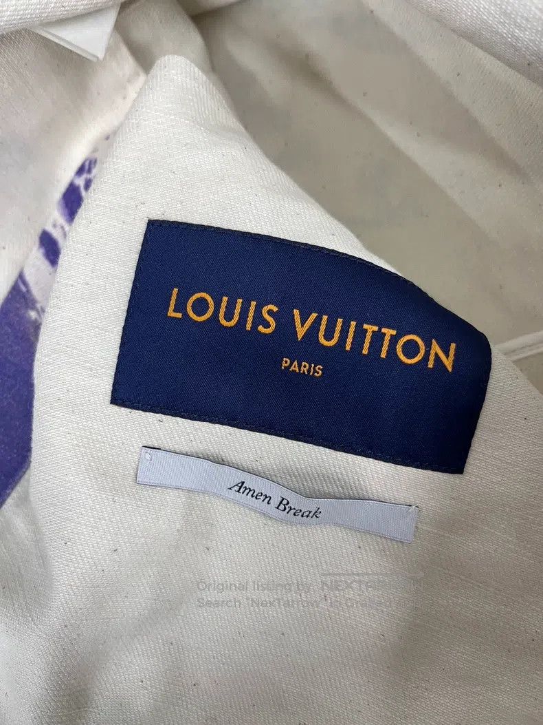 Louis Vuitton Louis Vuitton Gradient Snow Mountain Print Denim Jacket Size US S / EU 44-46 / 1 - 5 Thumbnail