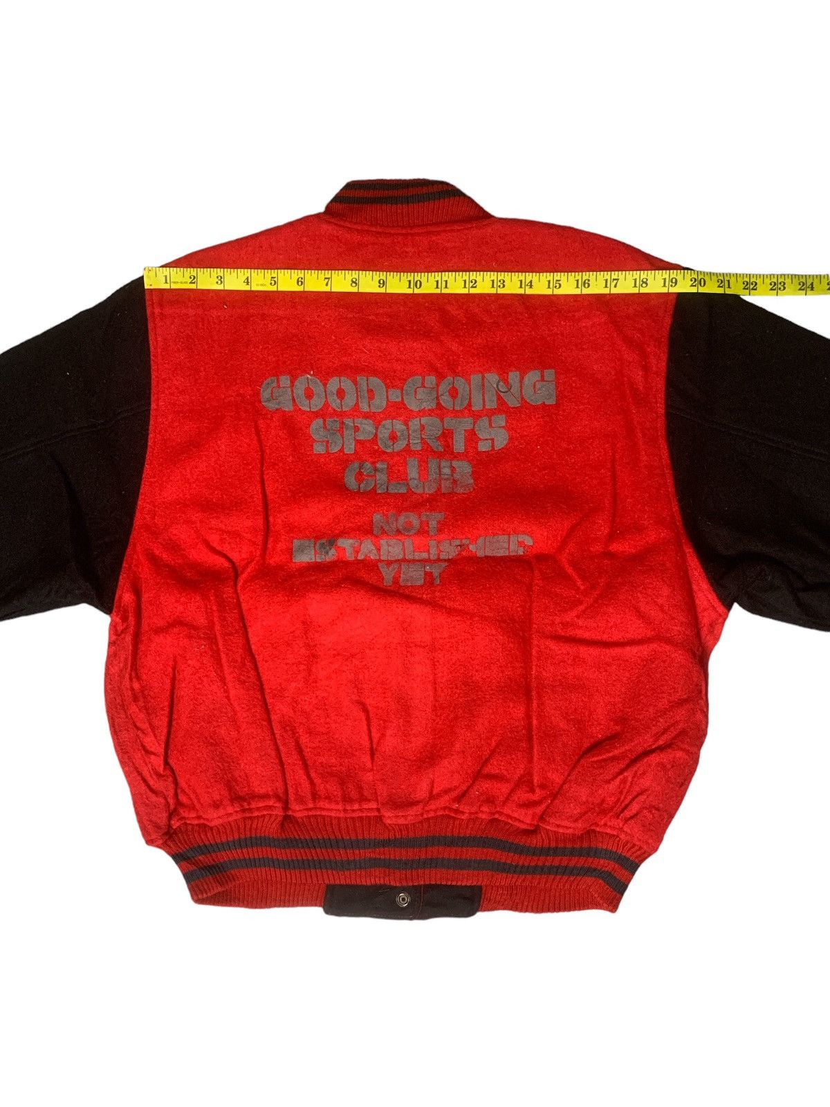 Japanese Brand × Vintage Rare Design Vintage Water Sky Varsity Jackets Size M / US 6-8 / IT 42-44 - 12 Thumbnail