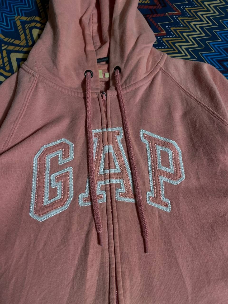 Gap × Vintage Gap Vintage y2k Hoodie Sweatshirt Sweater Zip Up Size M / US 6-8 / IT 42-44 - 8 Thumbnail