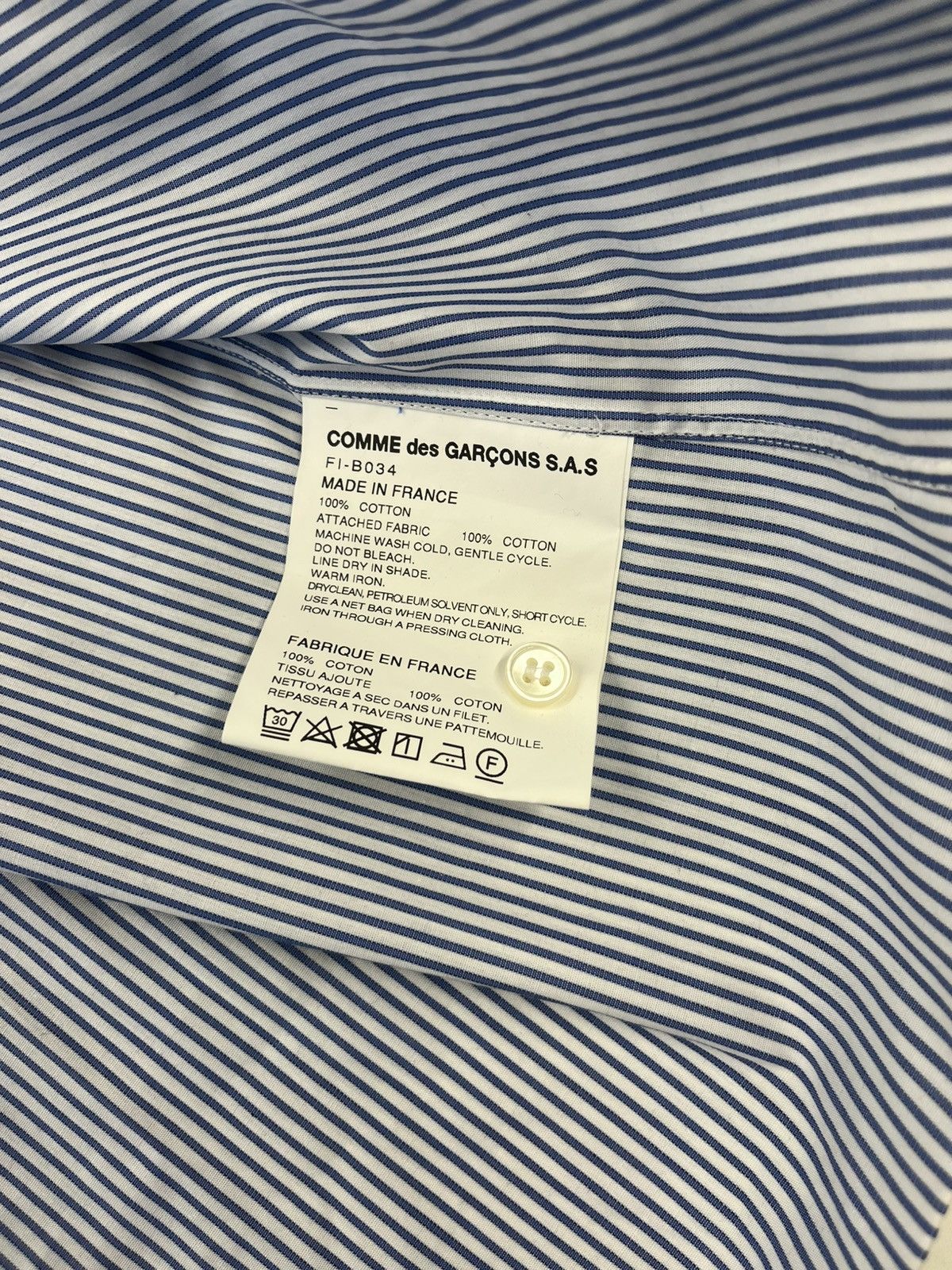 Comme des Garcons SHIRT CdG double layer Shirt Size US XS / EU 42 / 0 - 4 Thumbnail