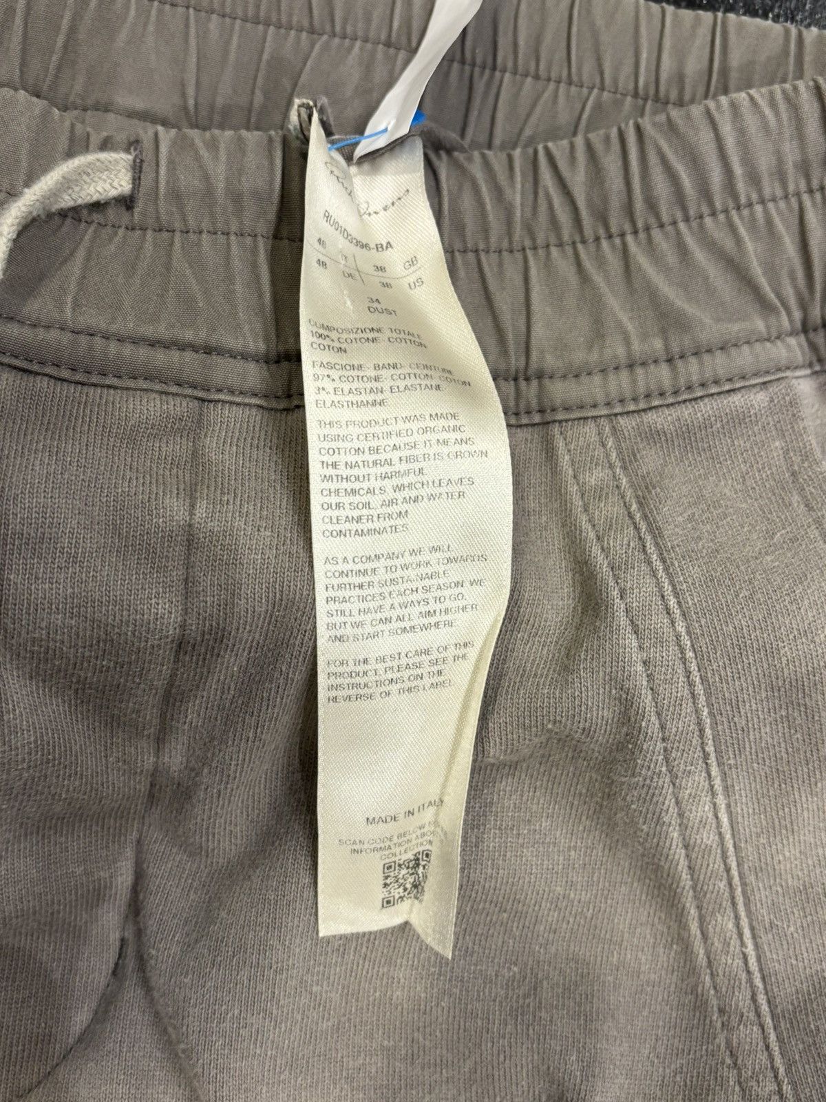 Rick Owens Rick Owens Mastadon Cargo Sweatpants - Dust Size US 30 / EU 46 - 5 Thumbnail