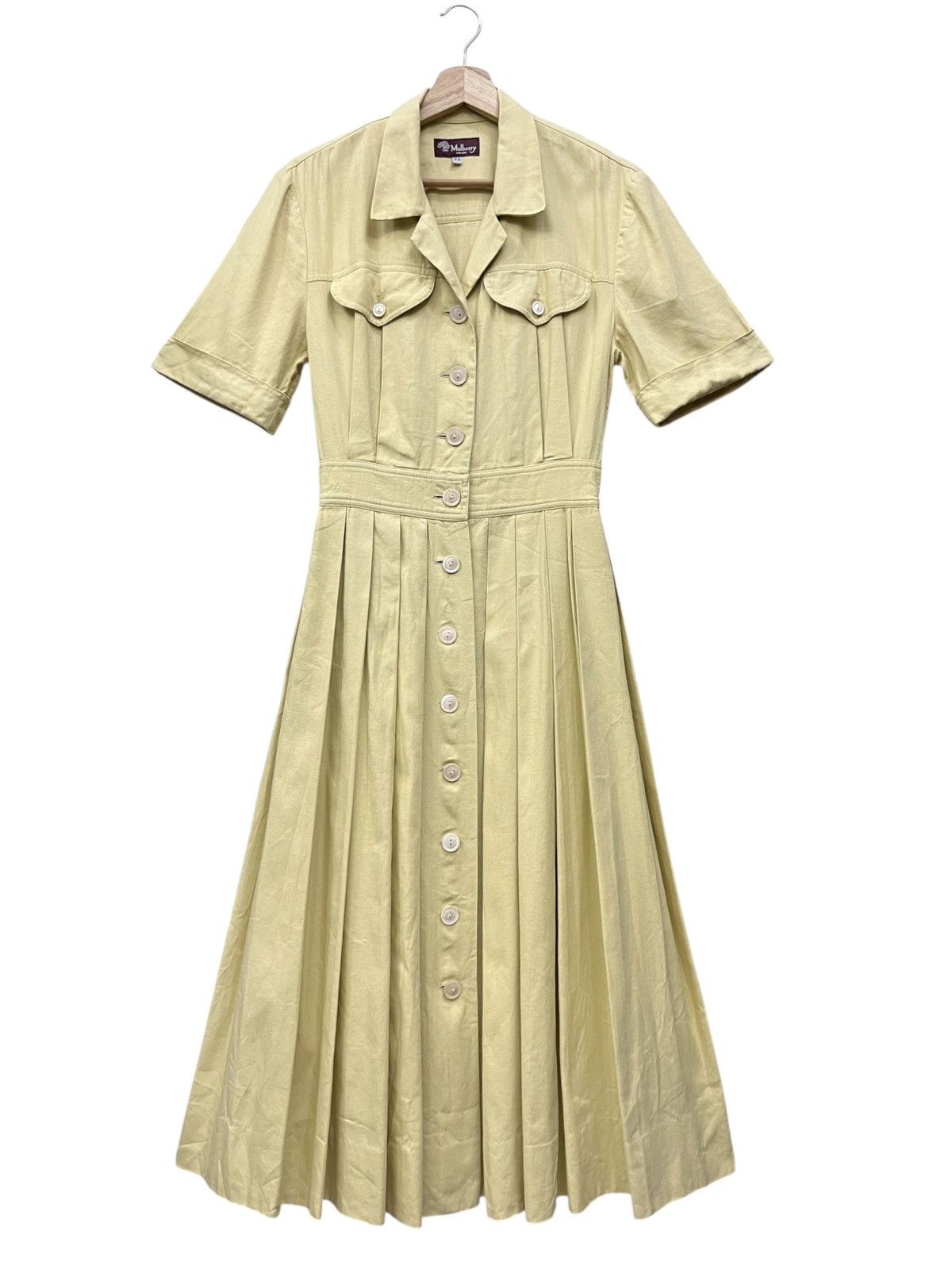 Mulberry VERY RARE🔥Mulberry England Saharienne Safari Dress Size 34 Size S / US 4 / IT 40 - 1 Thumbnail