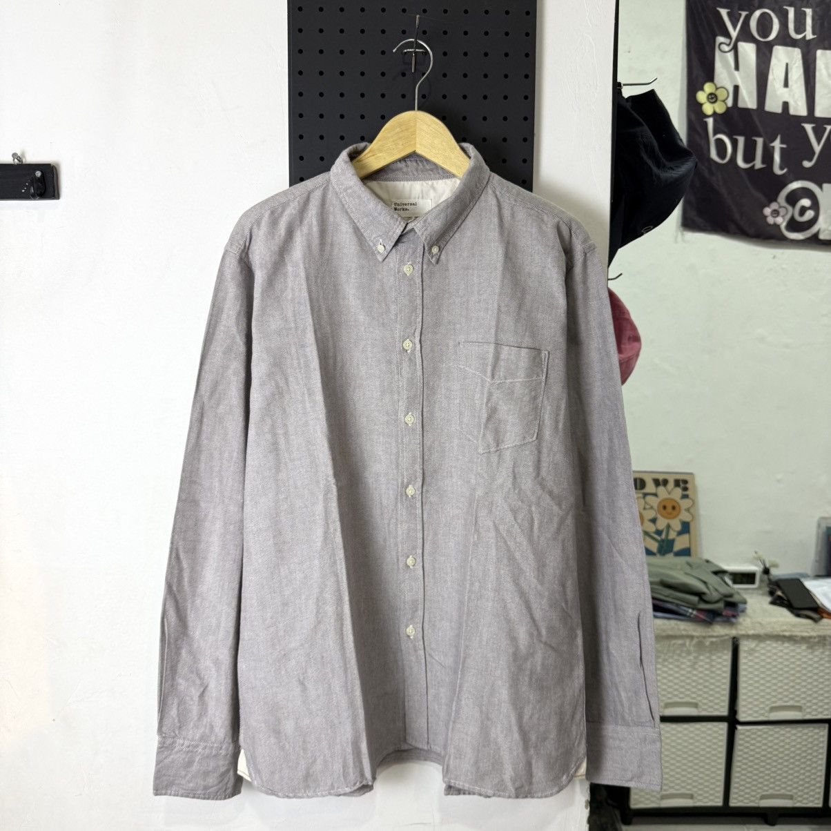 Universal Works Universal Works. Button shirt Size US XL / EU 56 / 4 - 1 Thumbnail