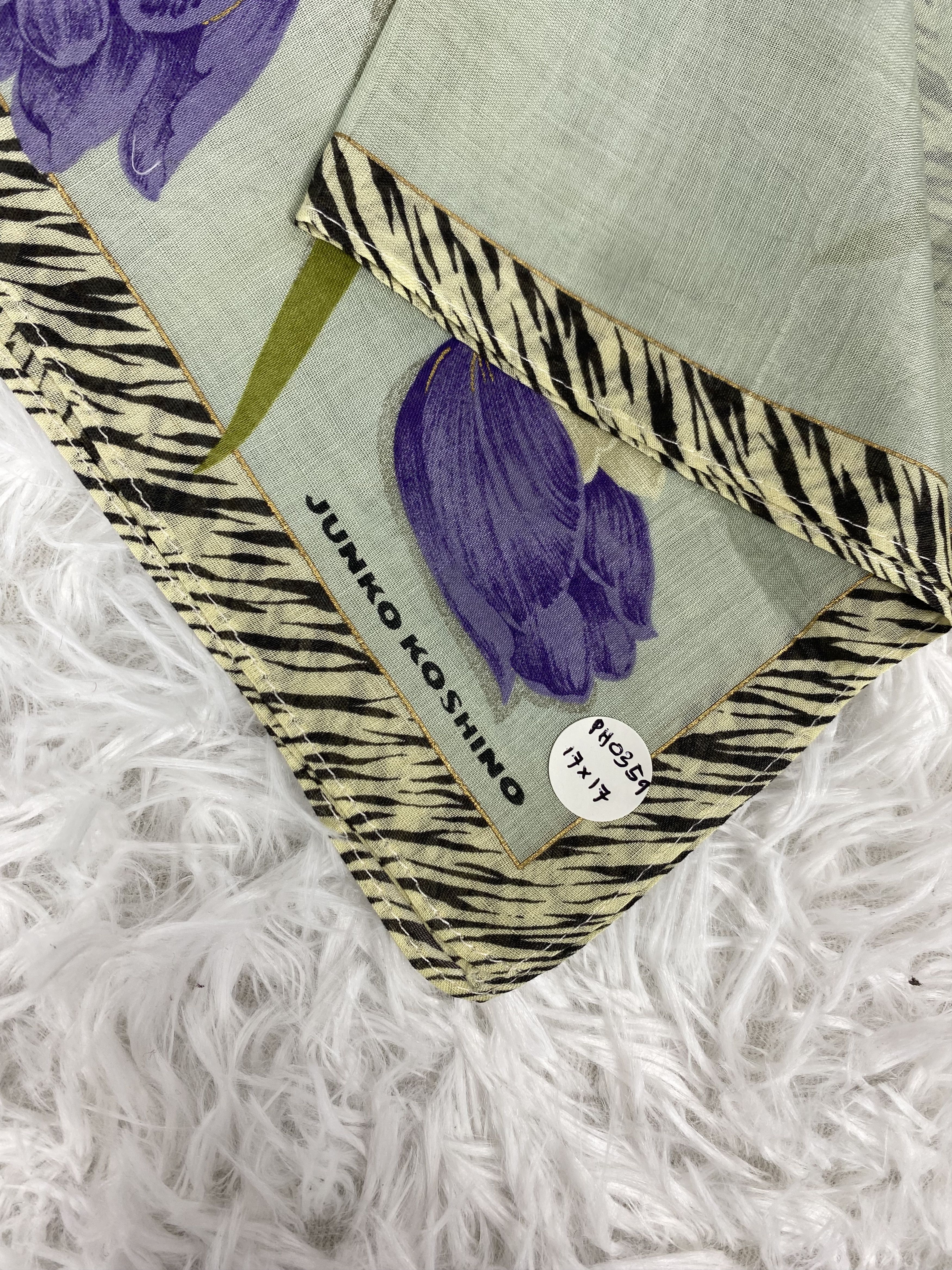 Mr. Junko × Vintage Vintage Junko Koshino Handkerchief Neckerchief PH0359 Size ONE SIZE - 2 Thumbnail
