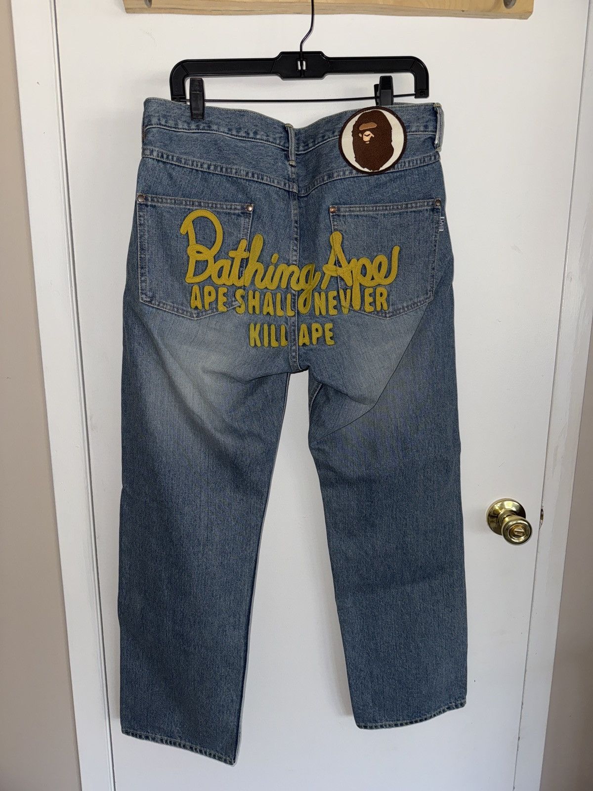 Bape Bathing Ape Jeans Size US 32 / EU 48 - 3 Thumbnail