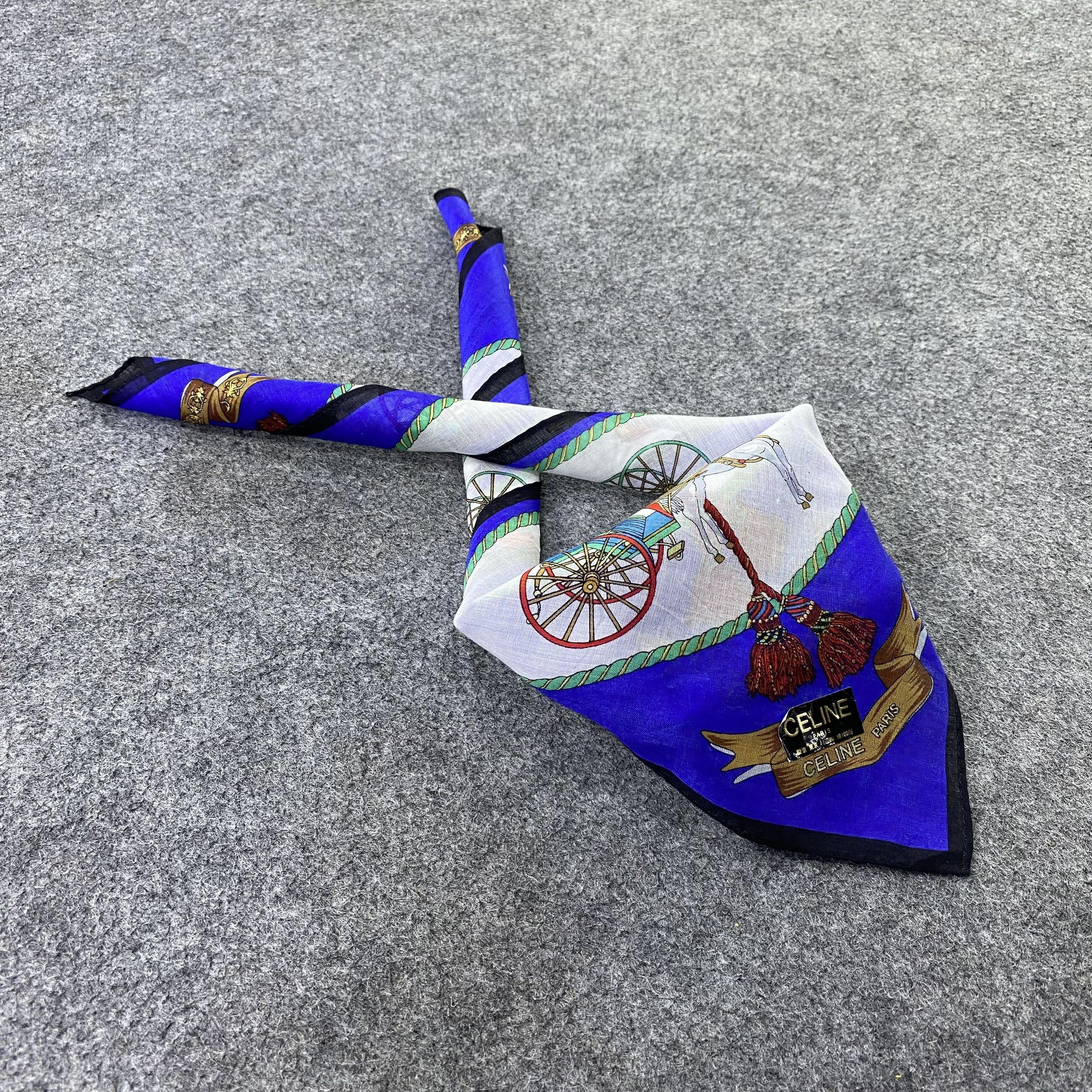 Celine Celine Handkerchief / Bandana / Neckerchief-B2217 Size ONE SIZE - 1 Thumbnail
