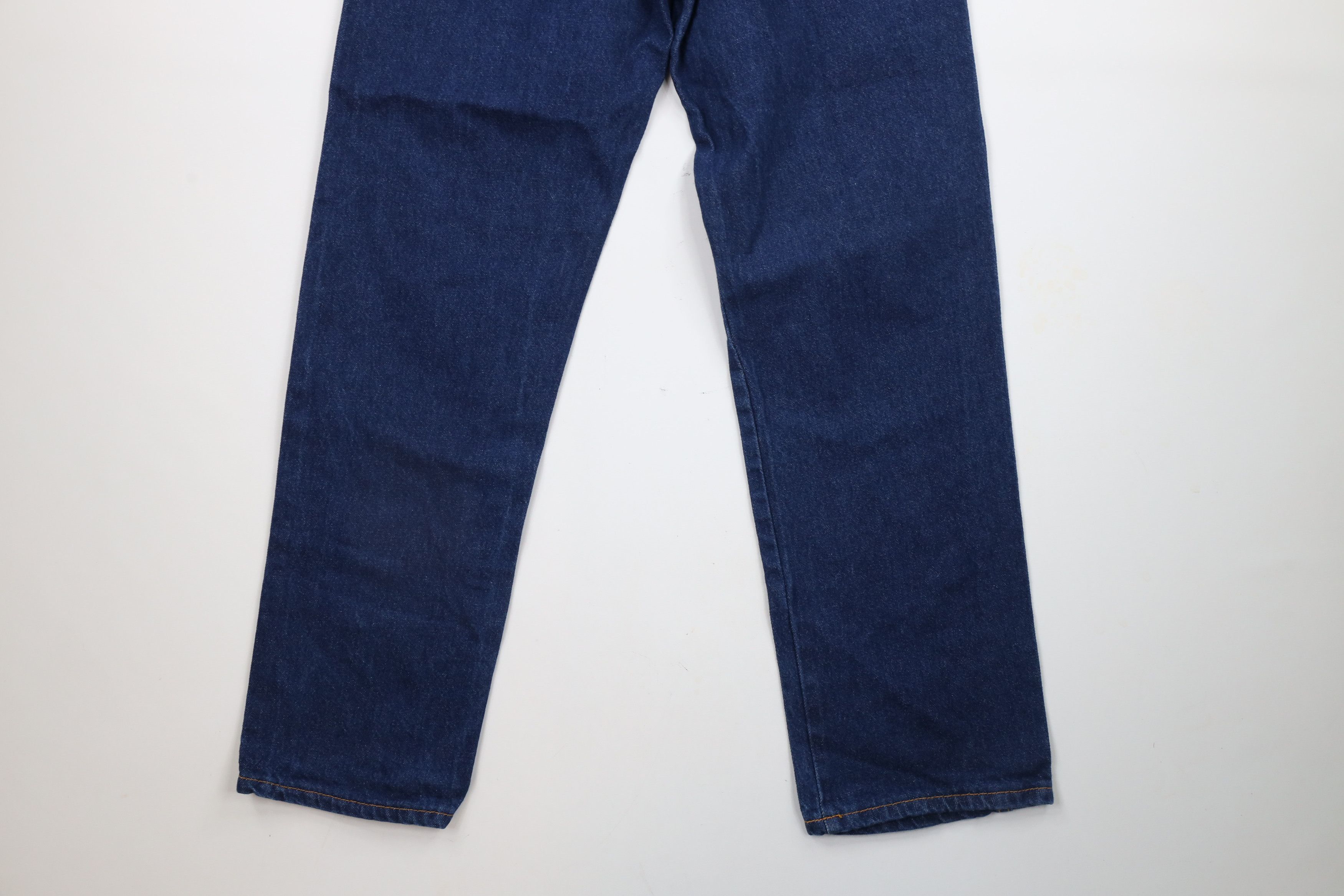 Dickies × Vintage Vintage Dickies Spell Out Wide Leg Denim Jeans Blue Cotton Size US 33 - 11 Thumbnail