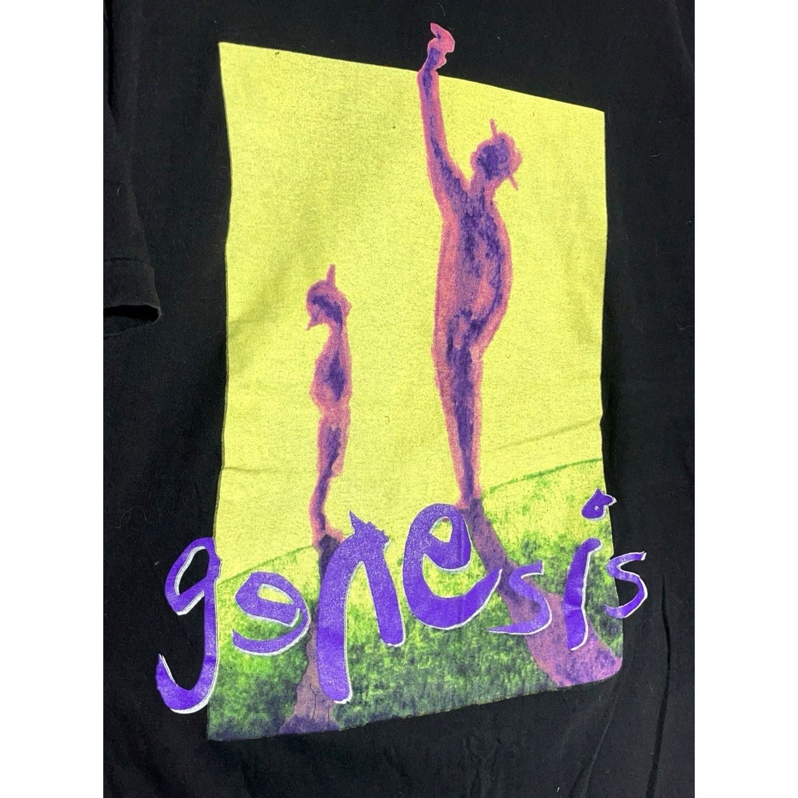 Vintage VINTAGE Genesis World Tour Band T-shirt Mens L Size US L / EU 52-54 / 3 - 3 Thumbnail