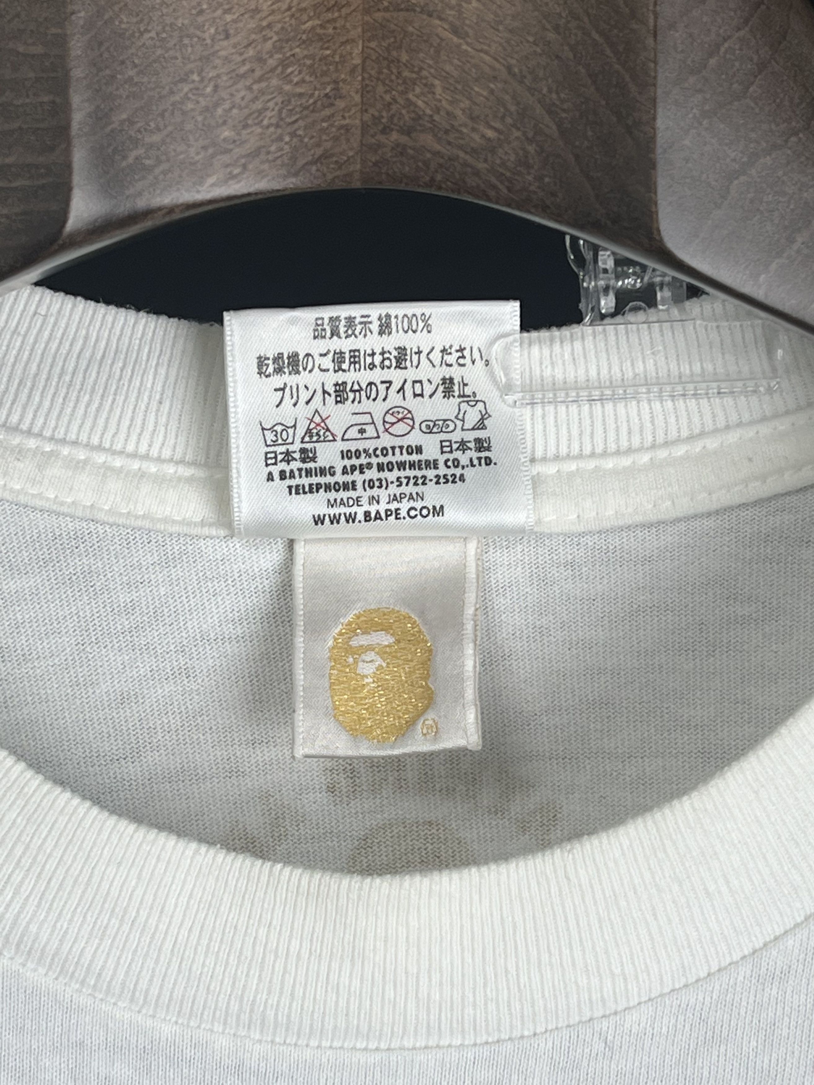 Bape RARE*BAPE ABC A To Z Tee Vintage Size US L / EU 52-54 / 3 - 6 Thumbnail