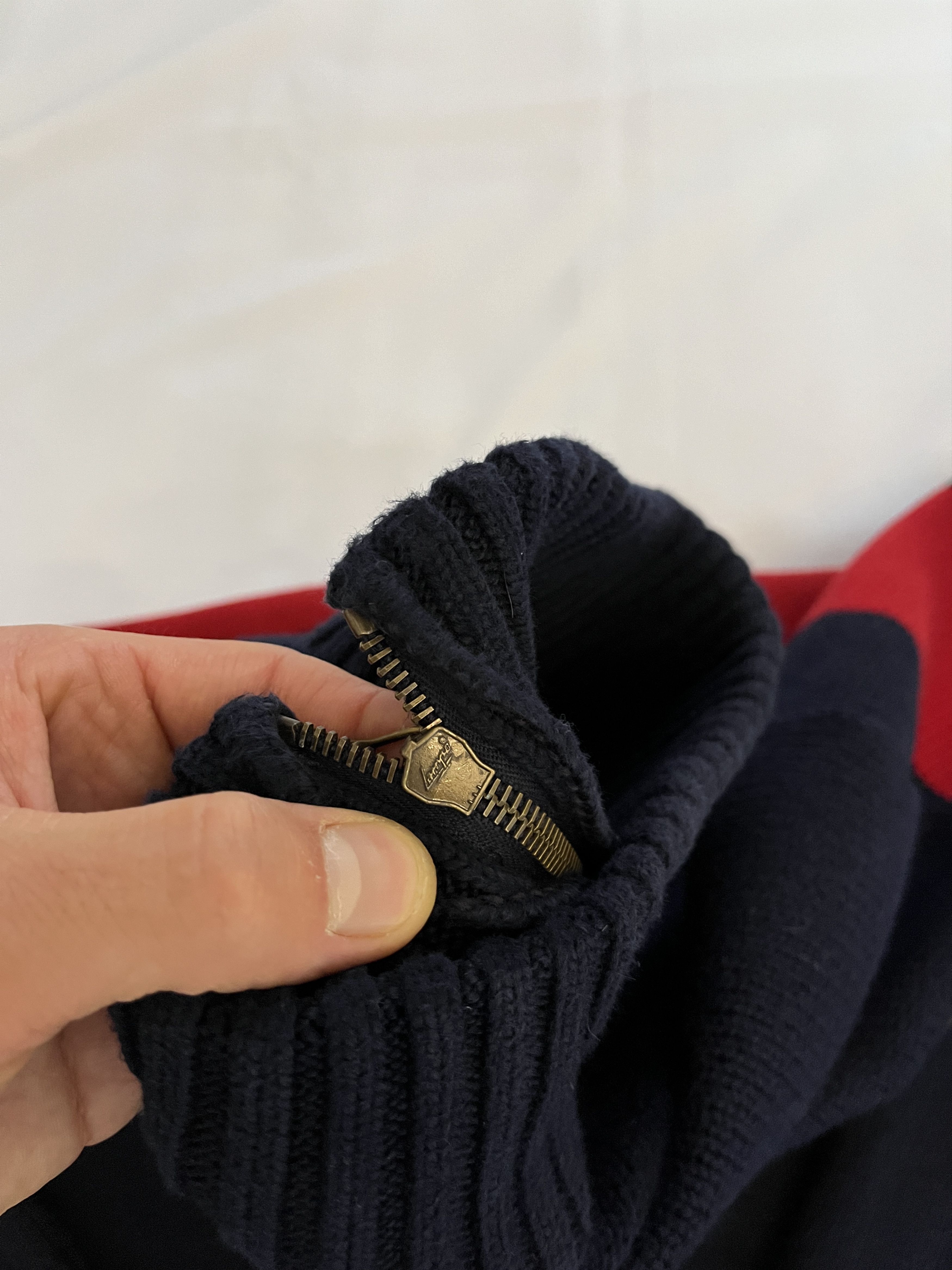 Polo Ralph Lauren Polo Ralph Lauren PRL Club N.Y.C. 1/4 Zip Pullover Sweater Size US XXL / EU 58 / 5 - 7 Thumbnail