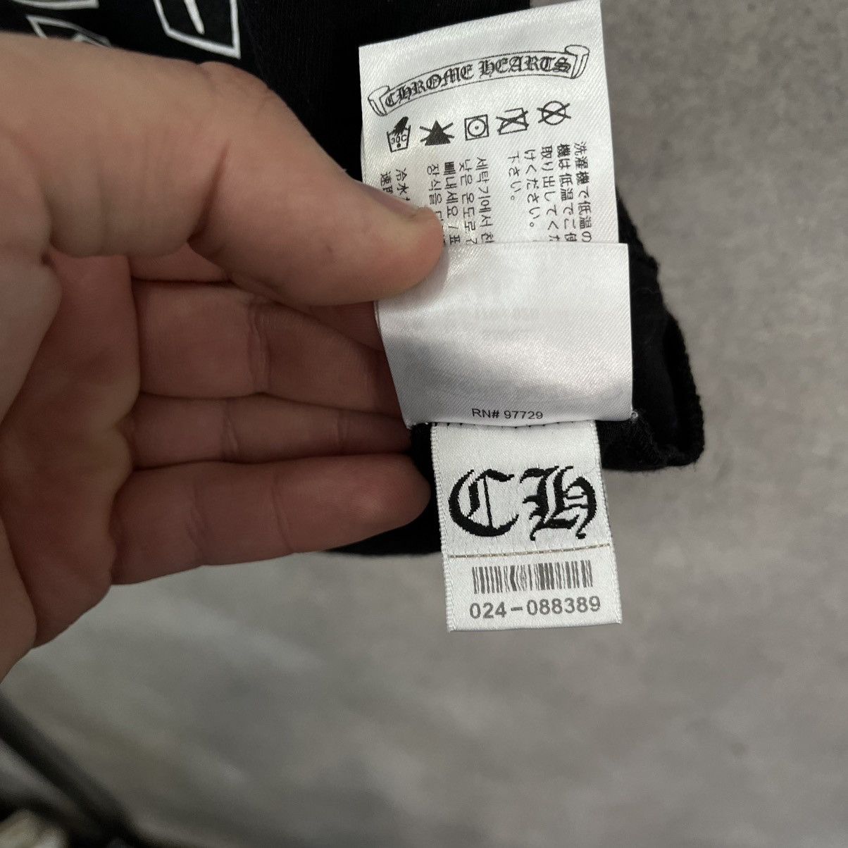 Chrome Hearts Chrome Hearts tshirt big logo black Size US S / EU 44-46 / 1 - 17 Thumbnail