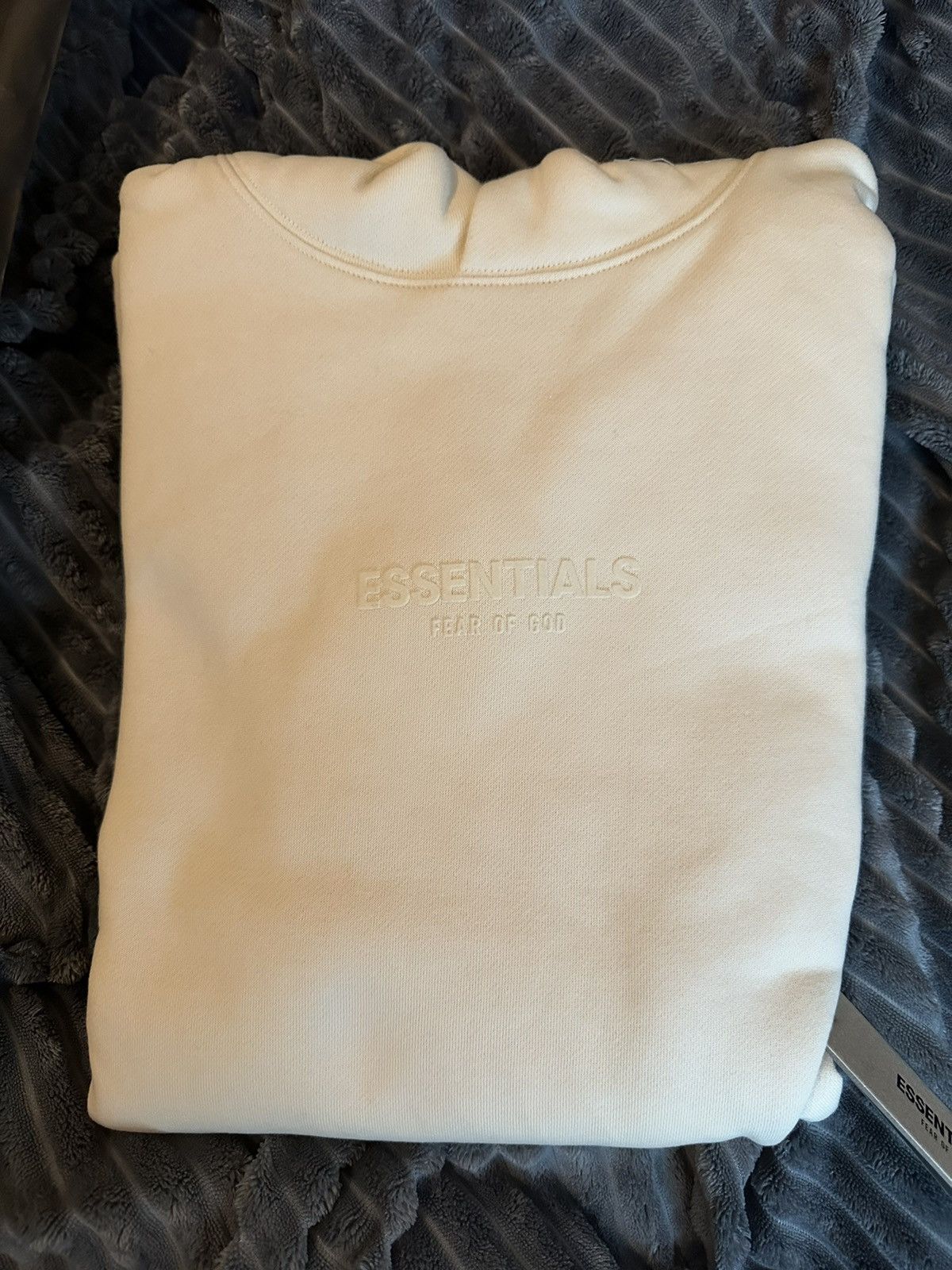 Essentials × Fear of God Essentials Relaxed Fit Hoodie - Eggshell Size US M / EU 48-50 / 2 - 2 Thumbnail
