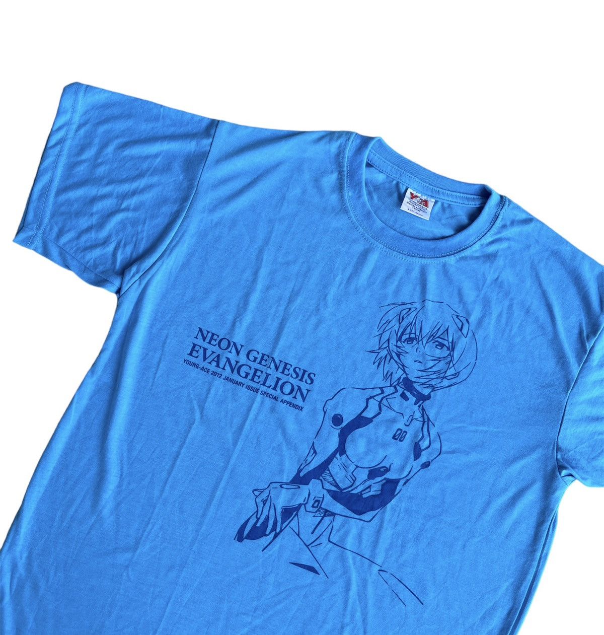 Anime × Cartoon Network Neon Genesis Evangelion Special Apendix Tee 2012 Rei Ayanami Size US M / EU 48-50 / 2 - 3 Thumbnail