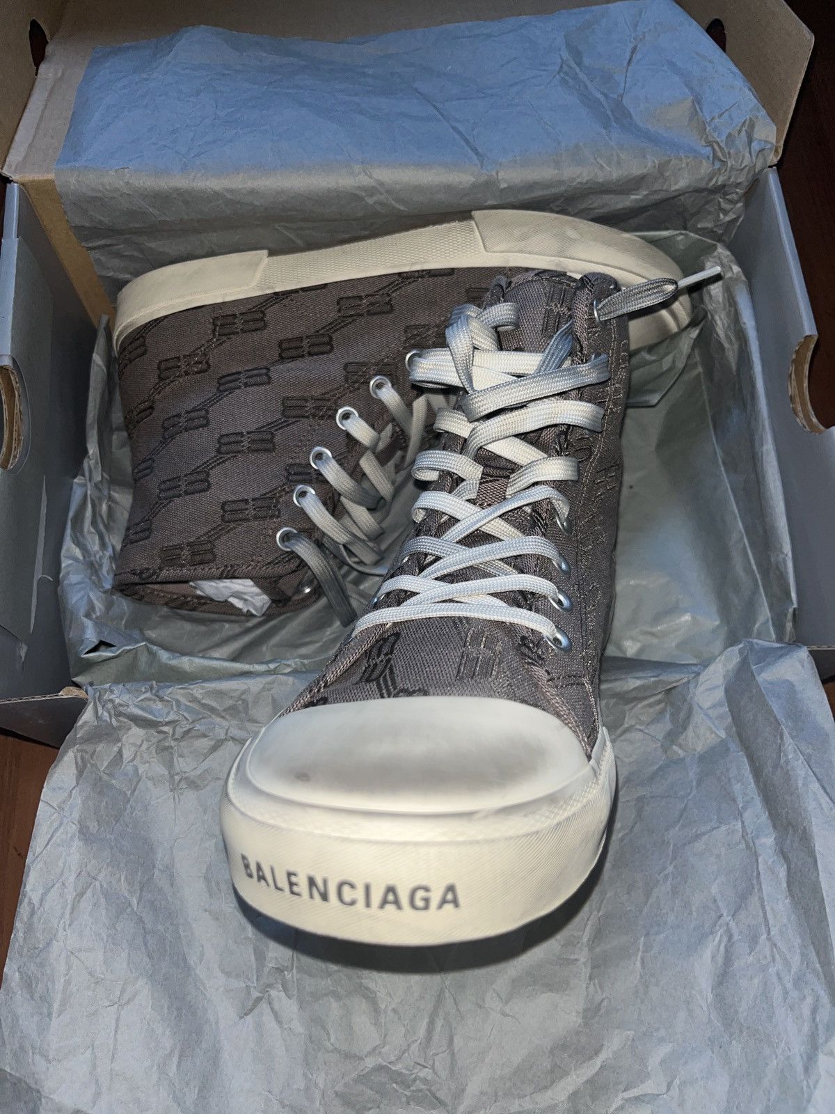Balenciaga Paris High Top Size US 10.5 / EU 43-44 - 3 Thumbnail