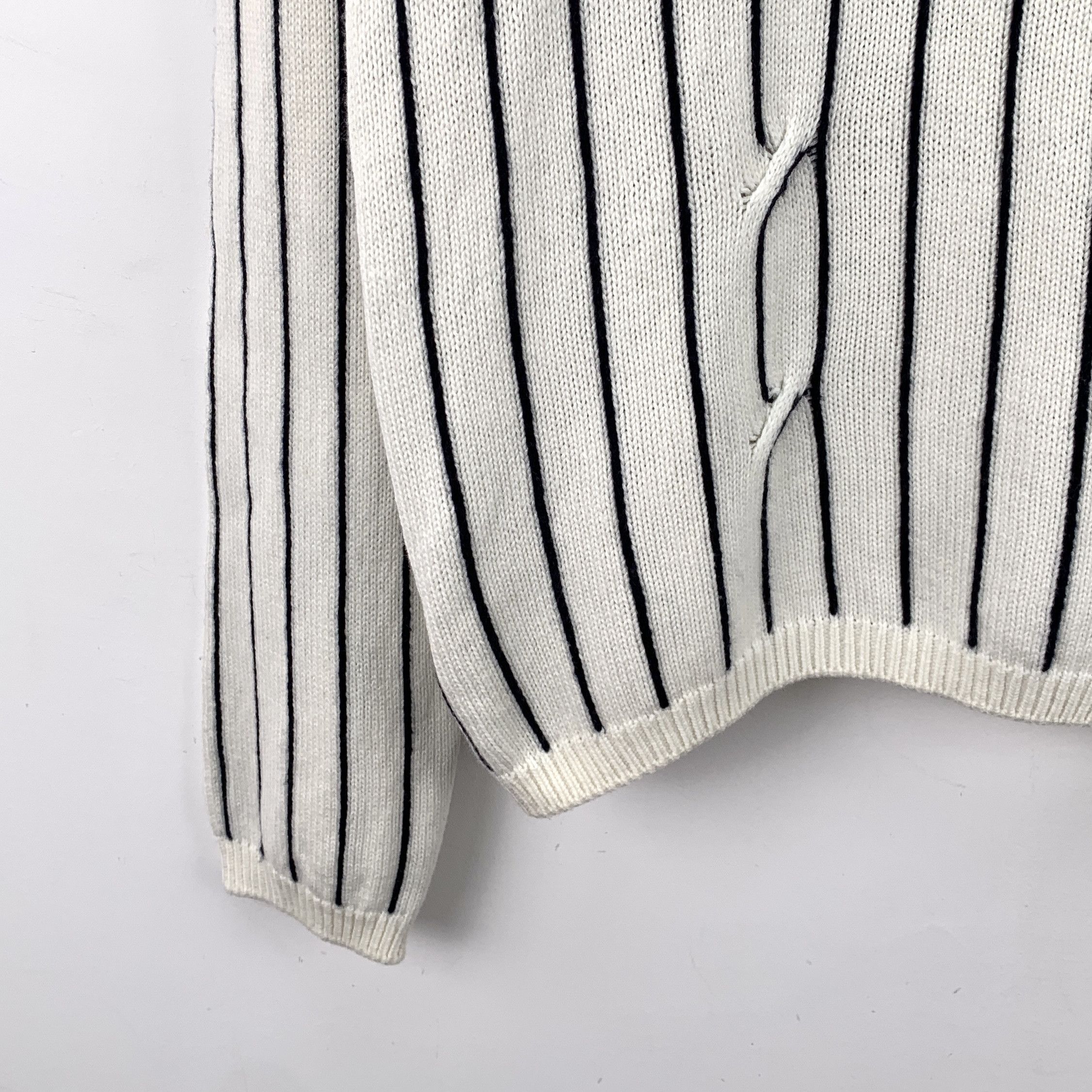 Loro Piana Loro Piana Colorblock Stripe Wool Sweater (42) Size US XS / EU 42 / 0 - 4 Thumbnail