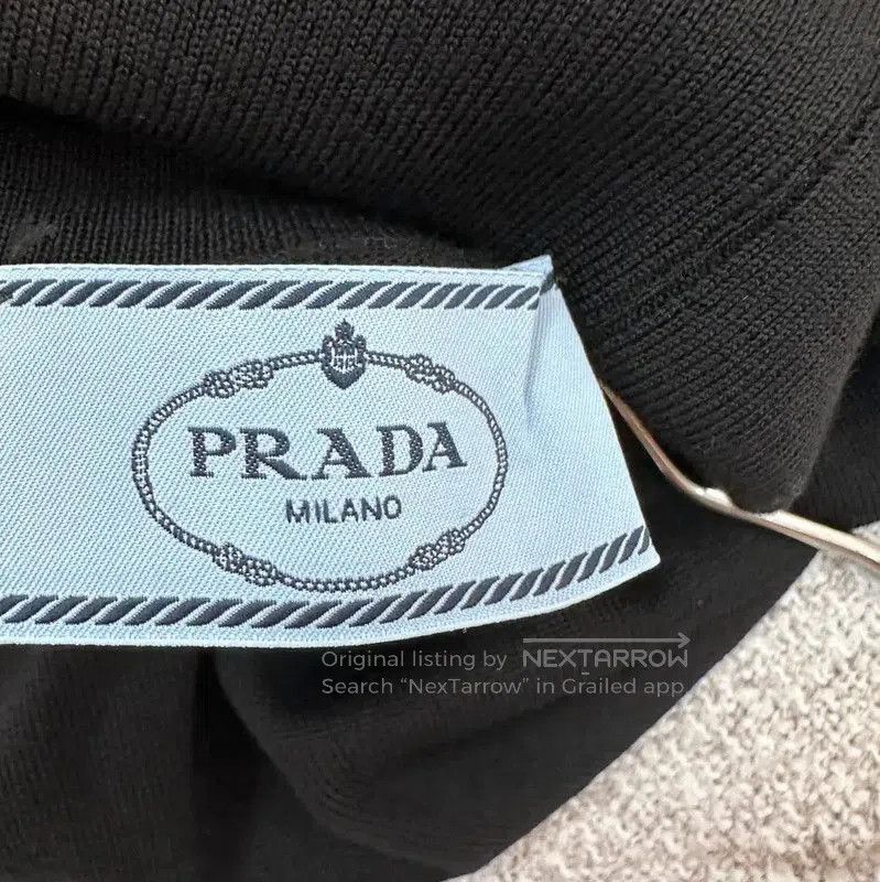 Other Prada Women’s Black Knitted Sweater. Size M / US 6-8 / IT 42-44 - 3 Thumbnail