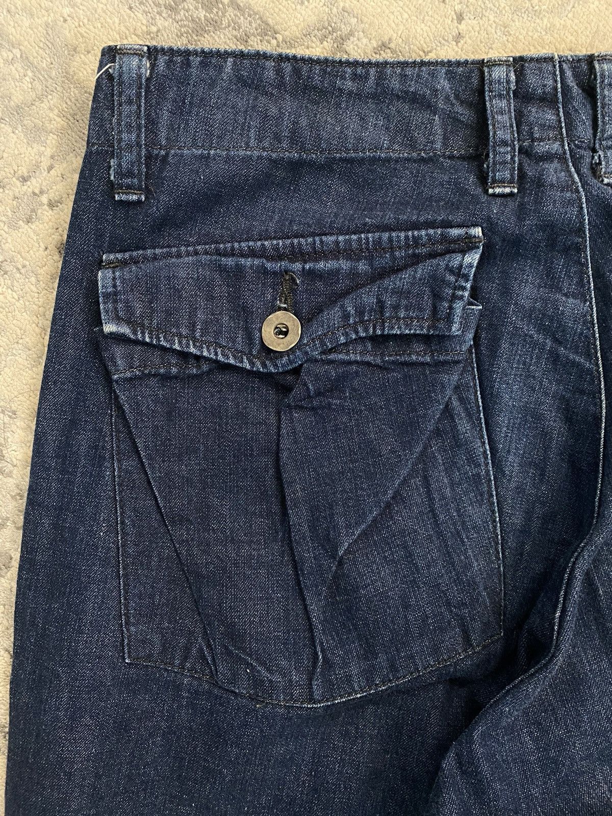 Japanese Brand T.A.T.A. Ruffle Bootcut Pants Size US 29 - 7 Thumbnail