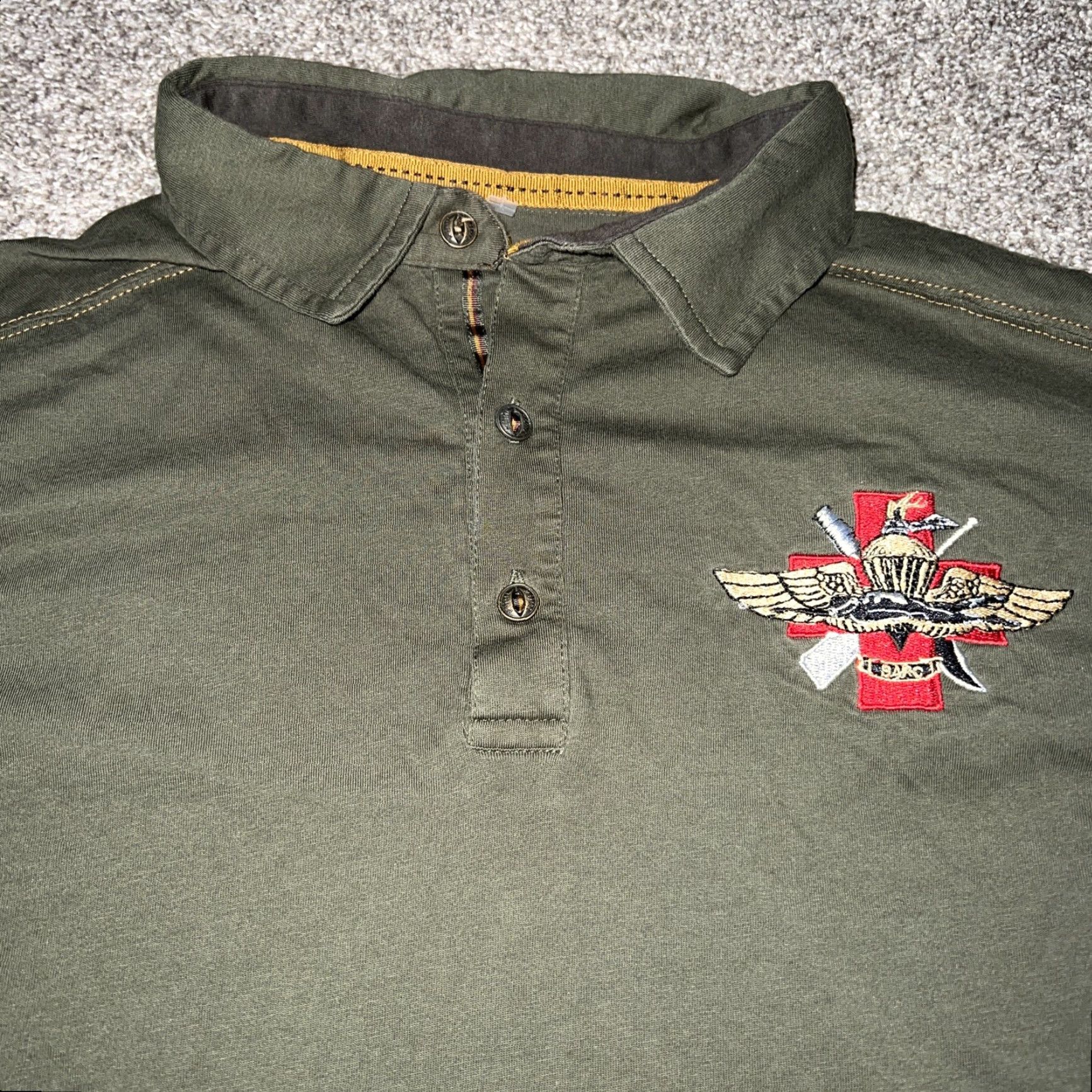 Vintage VINTAGE Kuhl Polo Shirt Mens L Green Embroidered Polo Size US L / EU 52-54 / 3 - 2 Thumbnail
