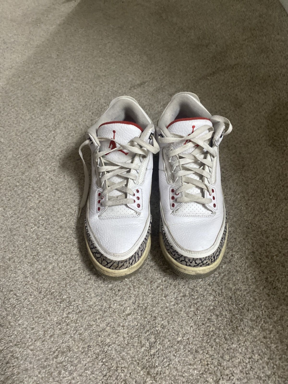 Jordan Brand Air Jordan 3 retro red Size US 10.5 / EU 43-44 - 3 Thumbnail