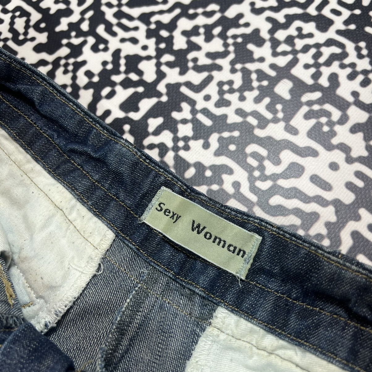 Japanese Brand Vintage Y2K Japanese Cargo Denim Jeans Bondage Style Size 27" / US 4 / IT 40 - 16 Thumbnail