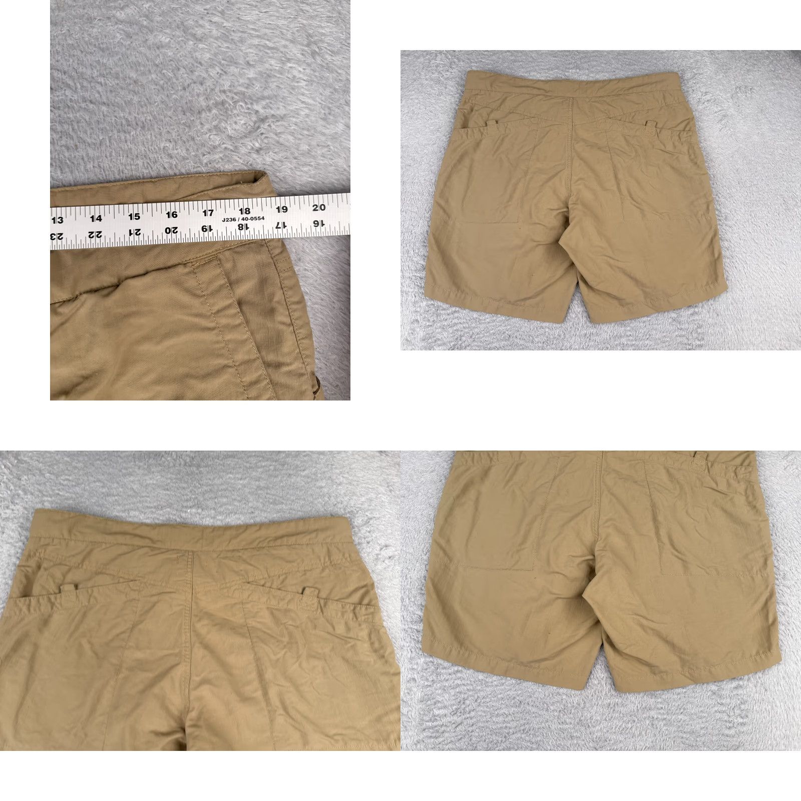 The North Face VINTAGE The North Face Mens Cargo Shorts Beige 38 Nylon Belted 9 Inseam Pocket Zip Front Casual Travel Outdoor Shell Camp 38x9 Mens Size US 38 / EU 54 - 9 Thumbnail