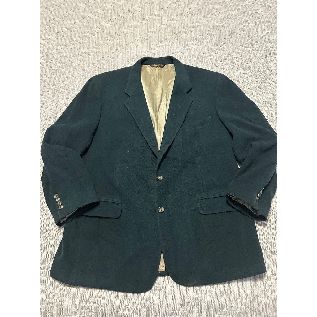 Brooks Brothers Brooks Brothers emerald green camelhair blazer size 46R Size 46R - 1 Thumbnail