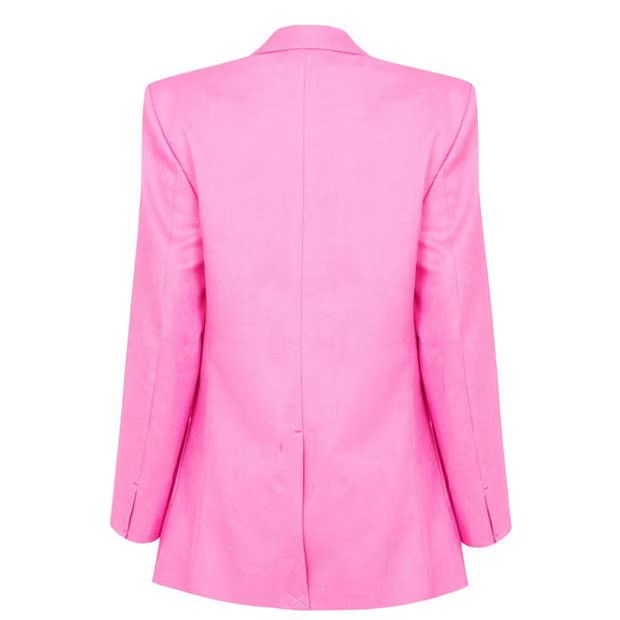 Jacquemus o1g2r1mq1024 Oversized Jacket in Pink Size XXS / US 00 / IT 34 - 2 Thumbnail