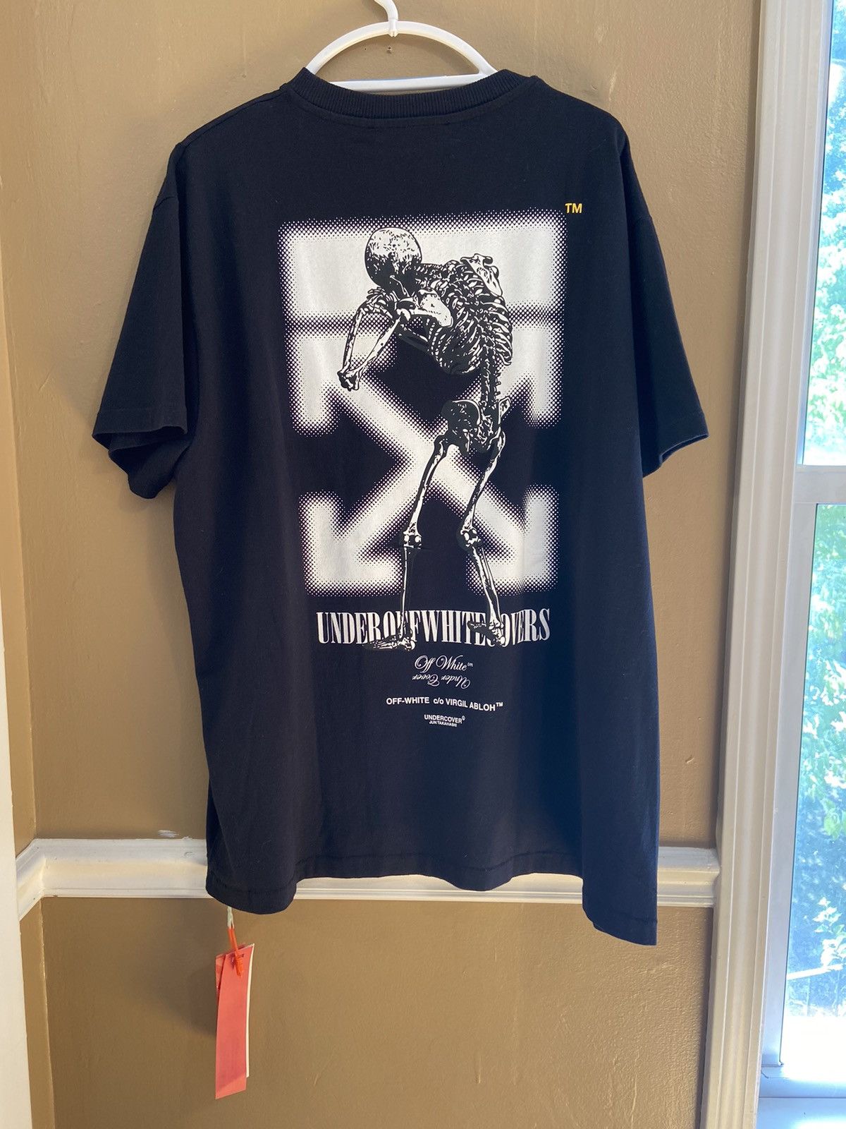 Off-White × Undercover Off-White x Undercover Skeleton Dart T-Shirt |  Grailed