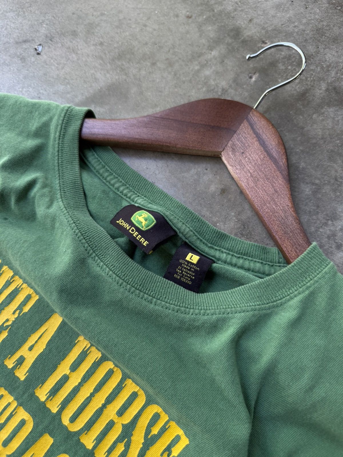 Vintage Vintage 90s John Deere Tee Size US L / EU 52-54 / 3 - 3 Thumbnail