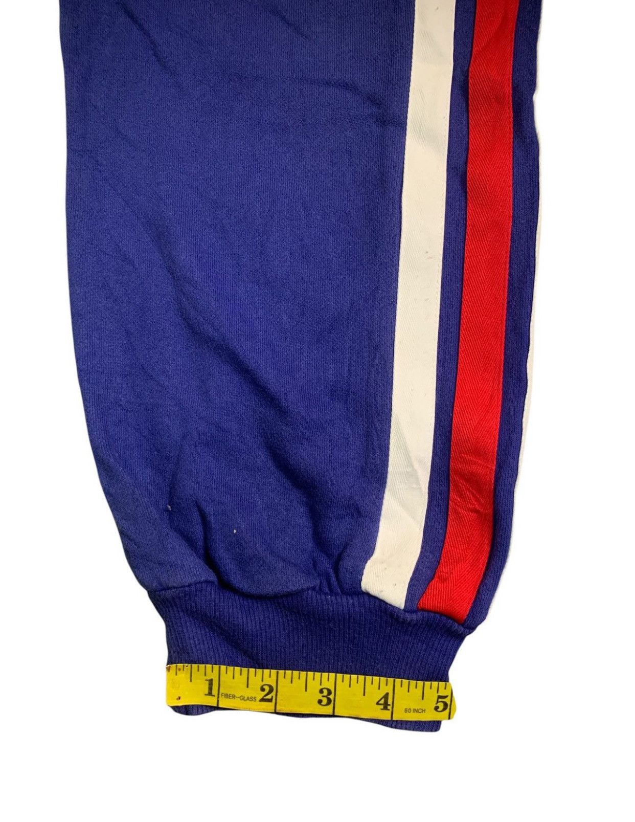 Adidas Rare Design Vintage Adidas France Stripe Jogger Pants Size US 26 / EU 42 - 16 Thumbnail