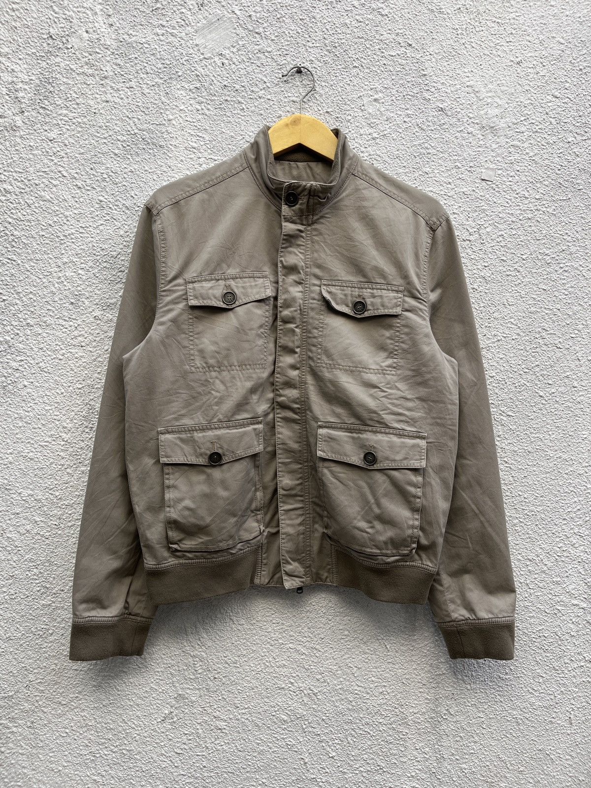 John Varvatos John Varvatos Military Bomber Jacket Size US M / EU 48-50 / 2 - 1 Thumbnail