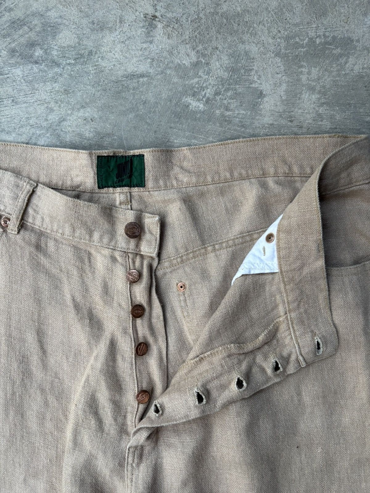 Jean Paul Gaultier Vintage 80’s Jean Paul Gaultier Linen Size US 40 / EU 56 - 7 Thumbnail