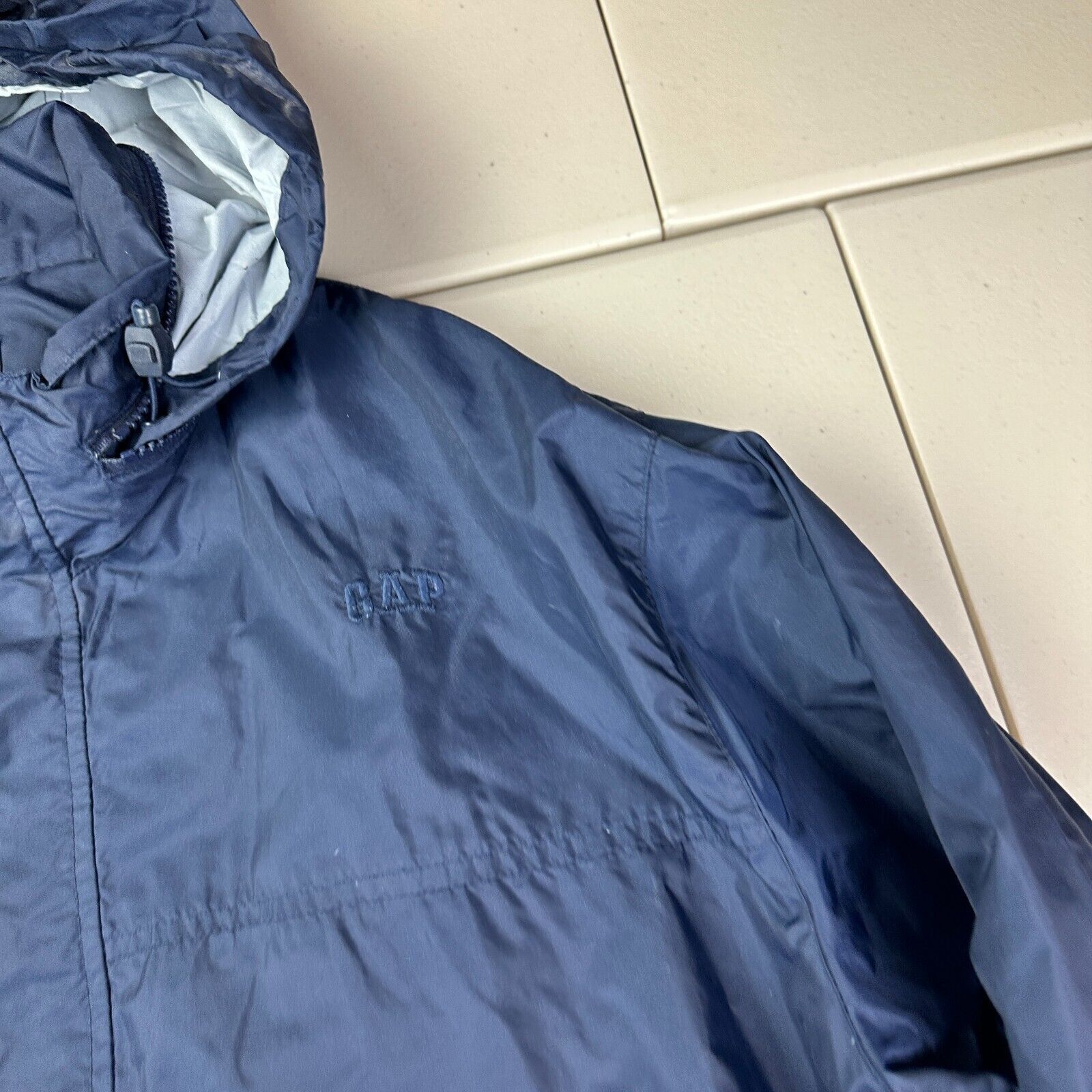 Gap Gap Full Zip Windbreaker Jacket Size XL Rain Jacket Size US XL / EU 56 / 4 - 4 Thumbnail