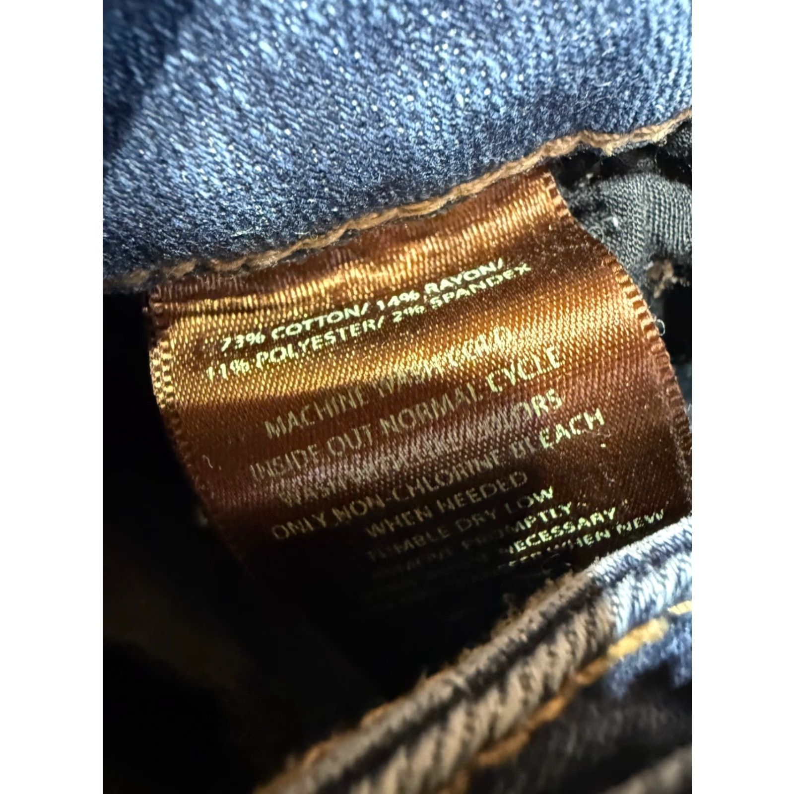 Vintage Kut from the Kloth Jeans Women's Size 6 Blue Denim Skinny Stretch Flex 5-Pocket Design Size 28" / US 6 / IT 42 - 7 Thumbnail