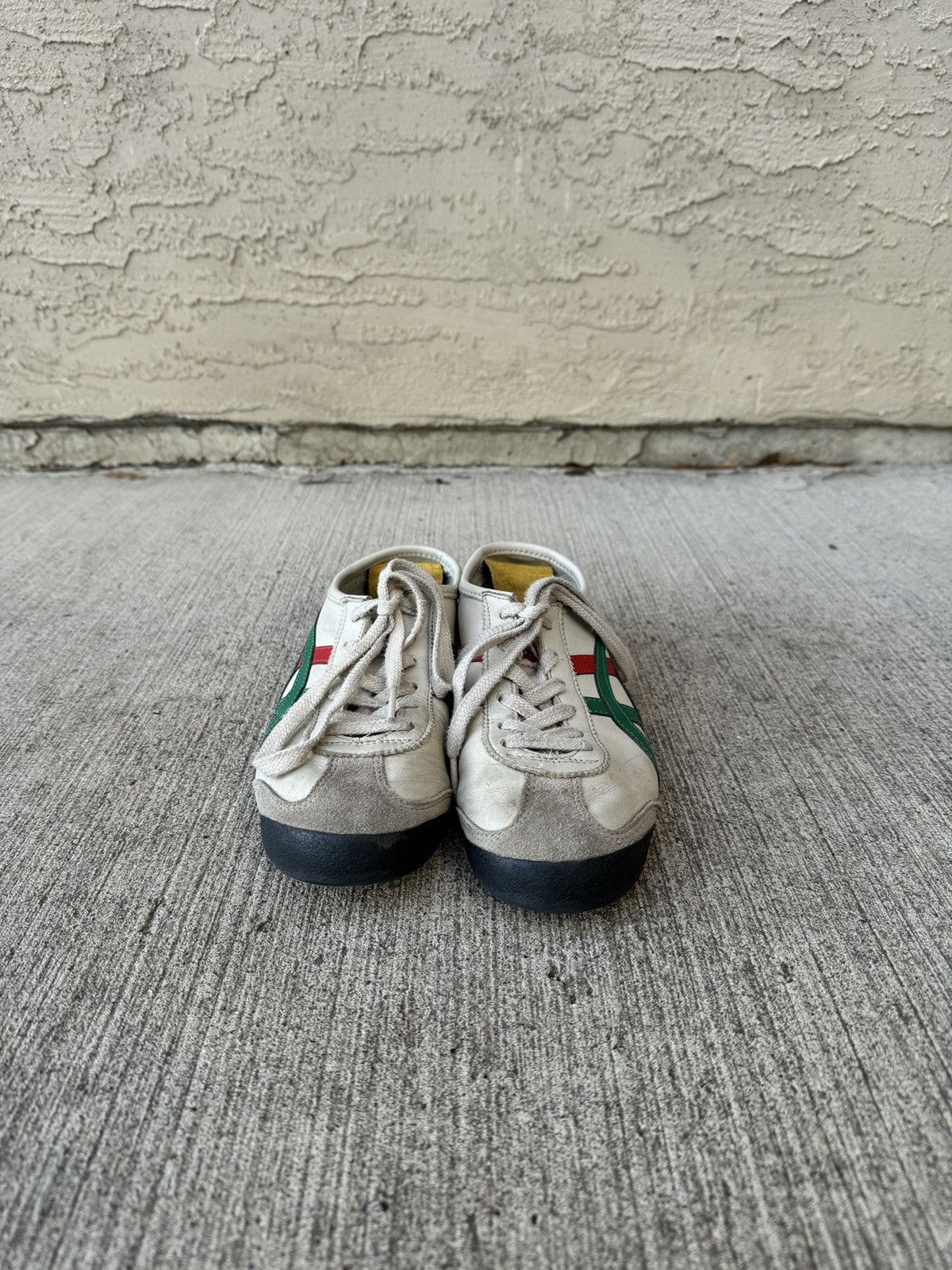 Onitsuka Tiger ONITSUKA TIGER CREAM GREEN “MEXICO 66 DELUXE” Size US 4 / IT 34 - 8 Thumbnail