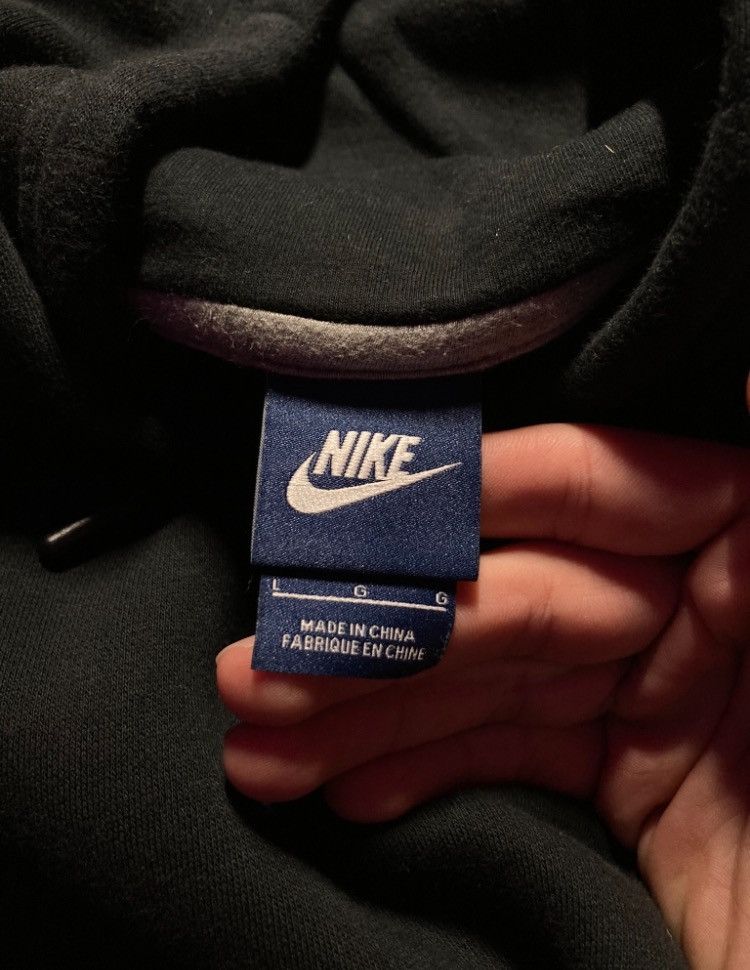 Nike × Vintage ⛩️ Vintage Nike Hoodie Small Logo Faded Basic Oversize Baggy Size US L / EU 52-54 / 3 - 3 Thumbnail