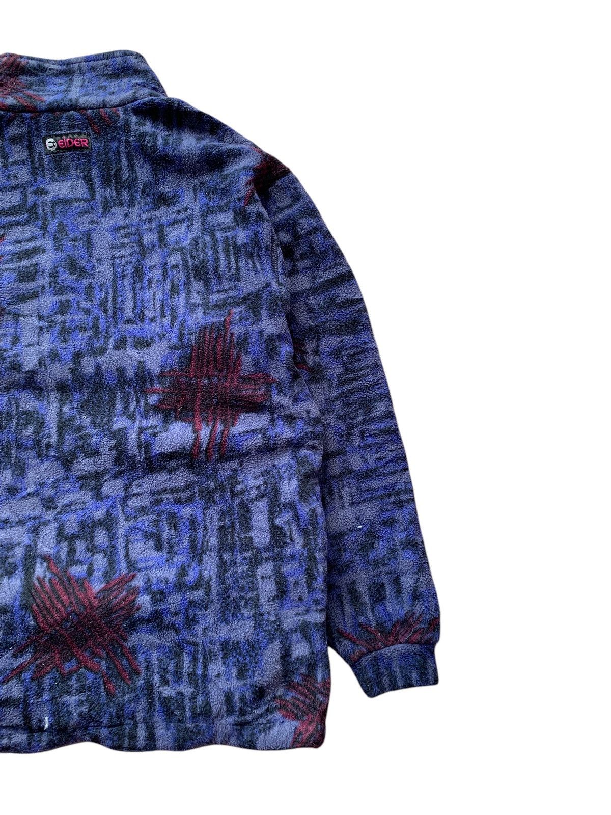 Patagonia 🔥VTG EIDER PAWNIE FRANCE ABTRACTS FLEECE SNAP T Size US XS / EU 42 / 0 - 7 Thumbnail