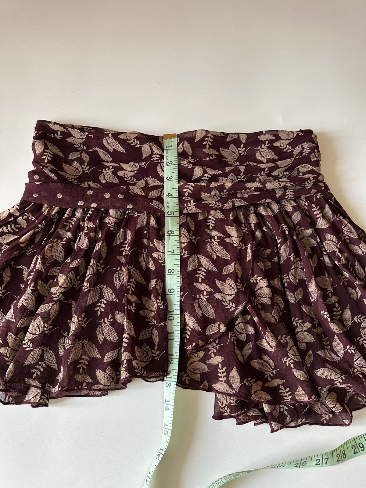 Isabel Marant Etoile Isabel Marant Etolie mini skirt Burgundy size 38 Size 26" / US 2 / IT 38 - 17 Thumbnail