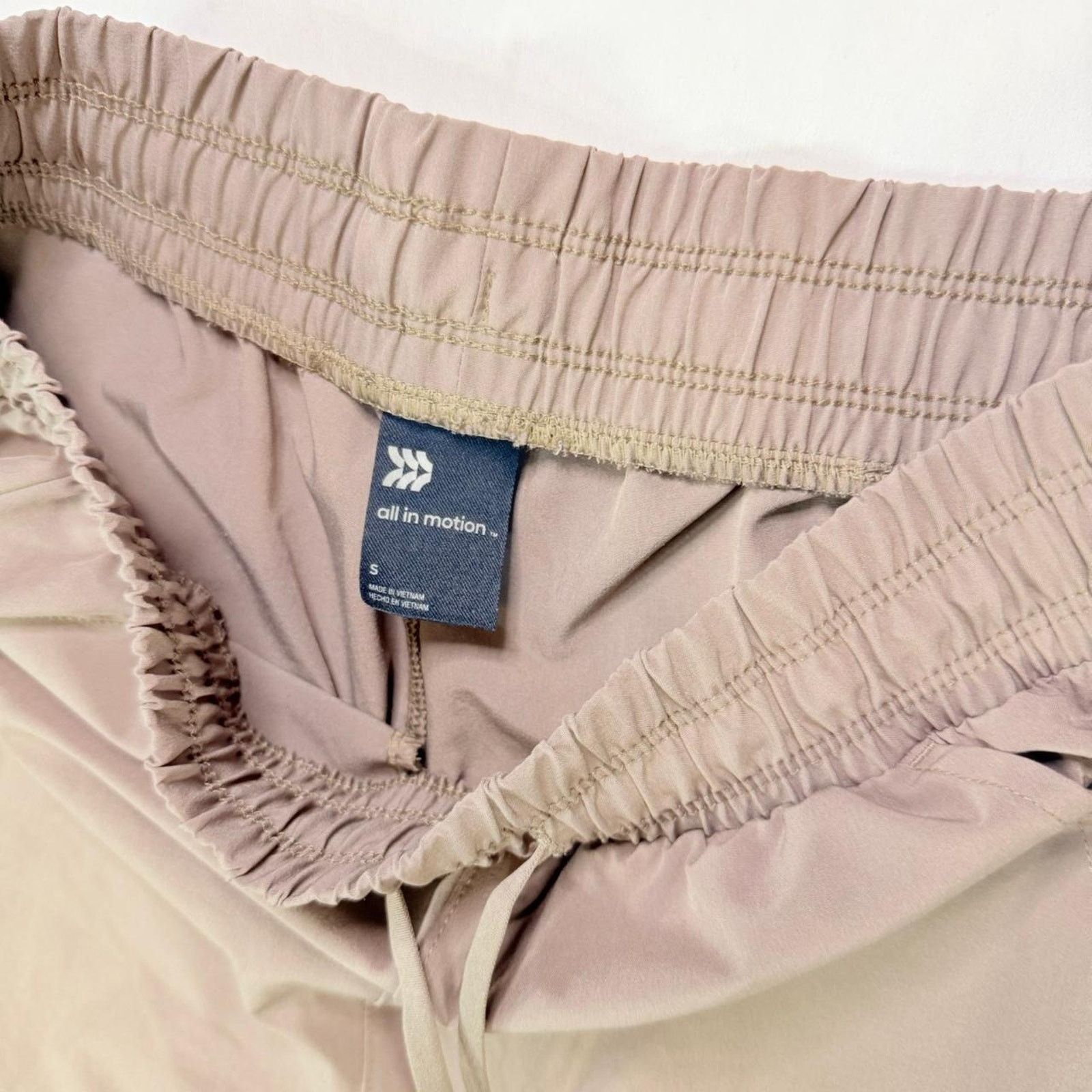 & Other Stories Tan All In Motion joggers / scrub pants Size 30" / US 8 / IT 44 - 2 Thumbnail