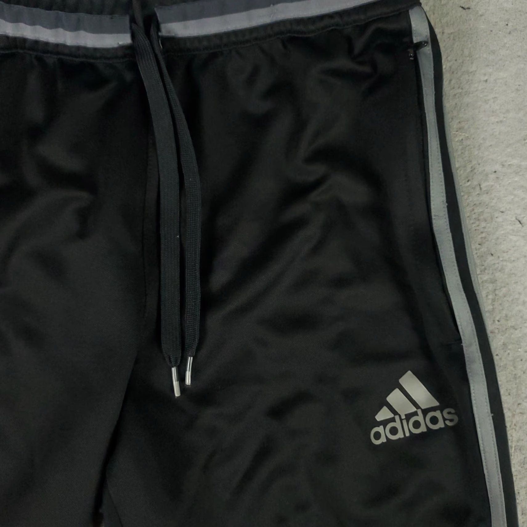 Adidas Adidas Pants Mens Size Small Black Ankle Zip Track Sweatpants Size US 29 - 3 Thumbnail