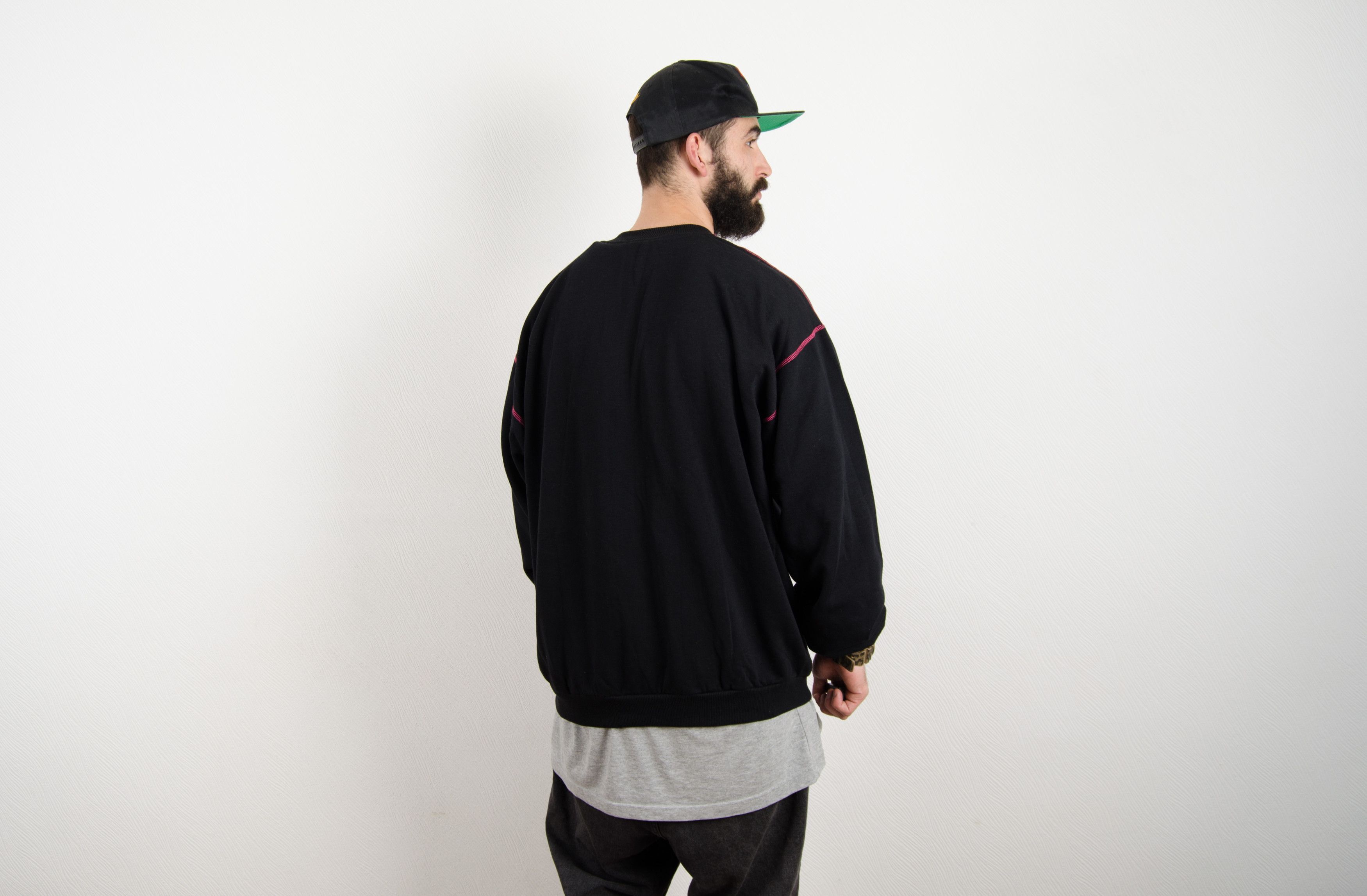 Nike Vintage Nike Cross Training Big logo Sweatshirt Size US XL / EU 56 / 4 - 3 Thumbnail