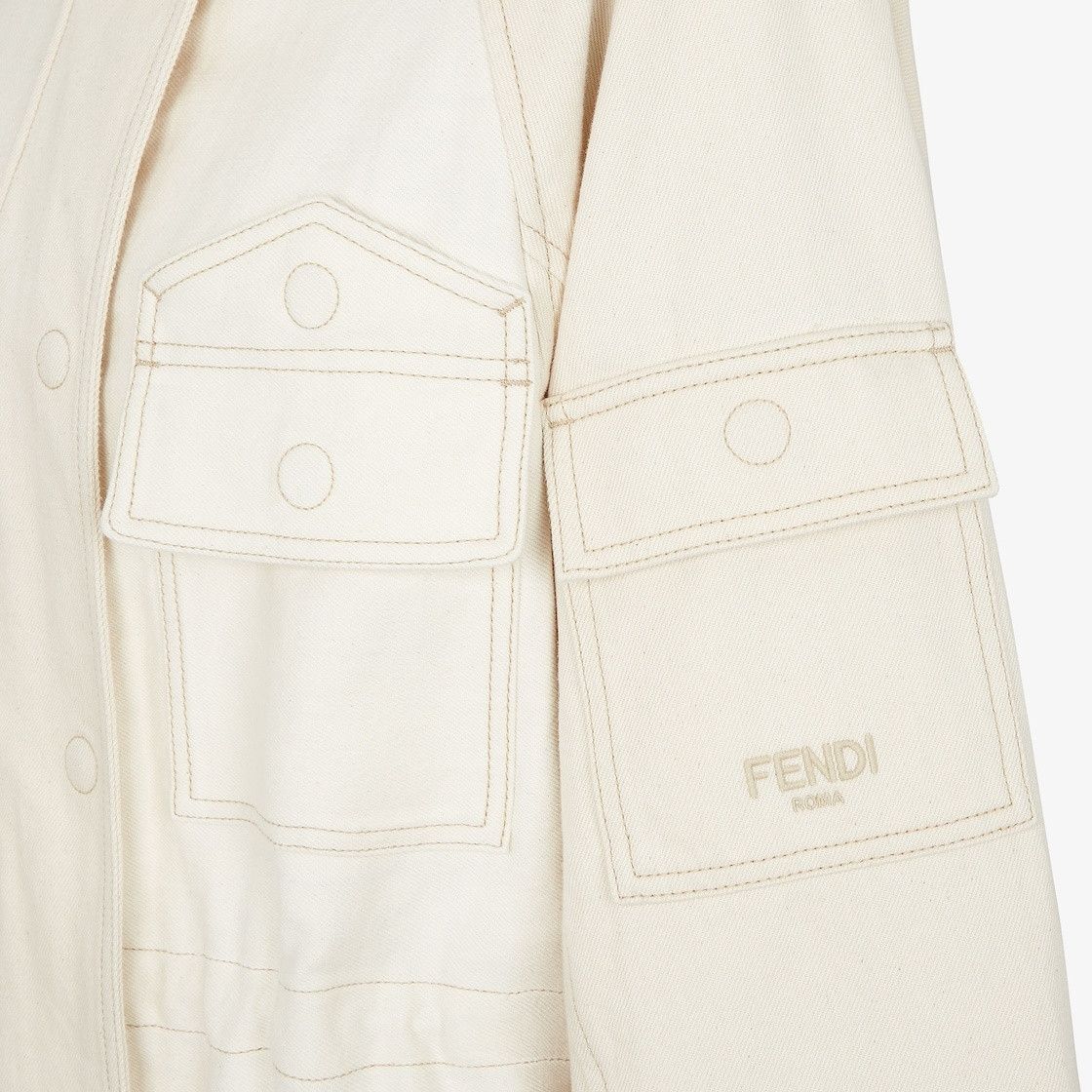 Fendi o1loc1c0426 Blouson in White Size XL / US 12-14 / IT 48-50 - 3 Thumbnail