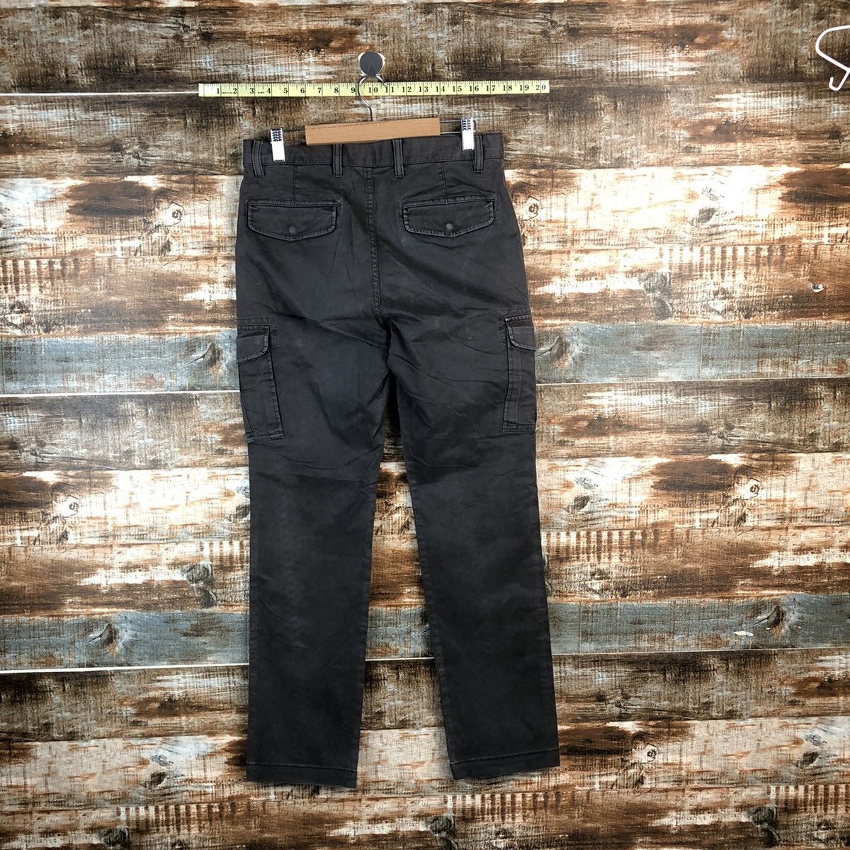 Japanese Brand Uniqlo Brown utility tactical Cargo Multipocket Pants #A2525 Size US 29 - 15 Thumbnail