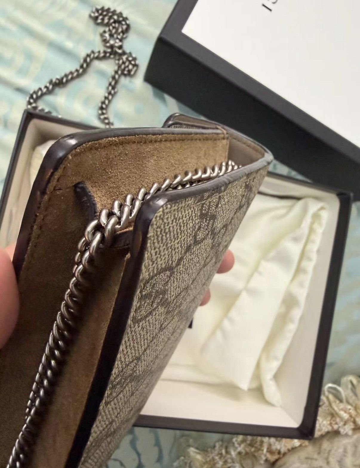 Gucci Gucci Dionysus mini chain shoulder/crossbody bag Size ONE SIZE - 3 Thumbnail