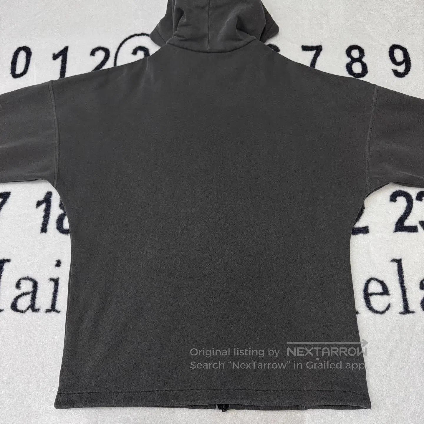 Balenciaga Gray Europa! Print Oversized Hoodie. Size US S / EU 44-46 / 1 - 2 Thumbnail