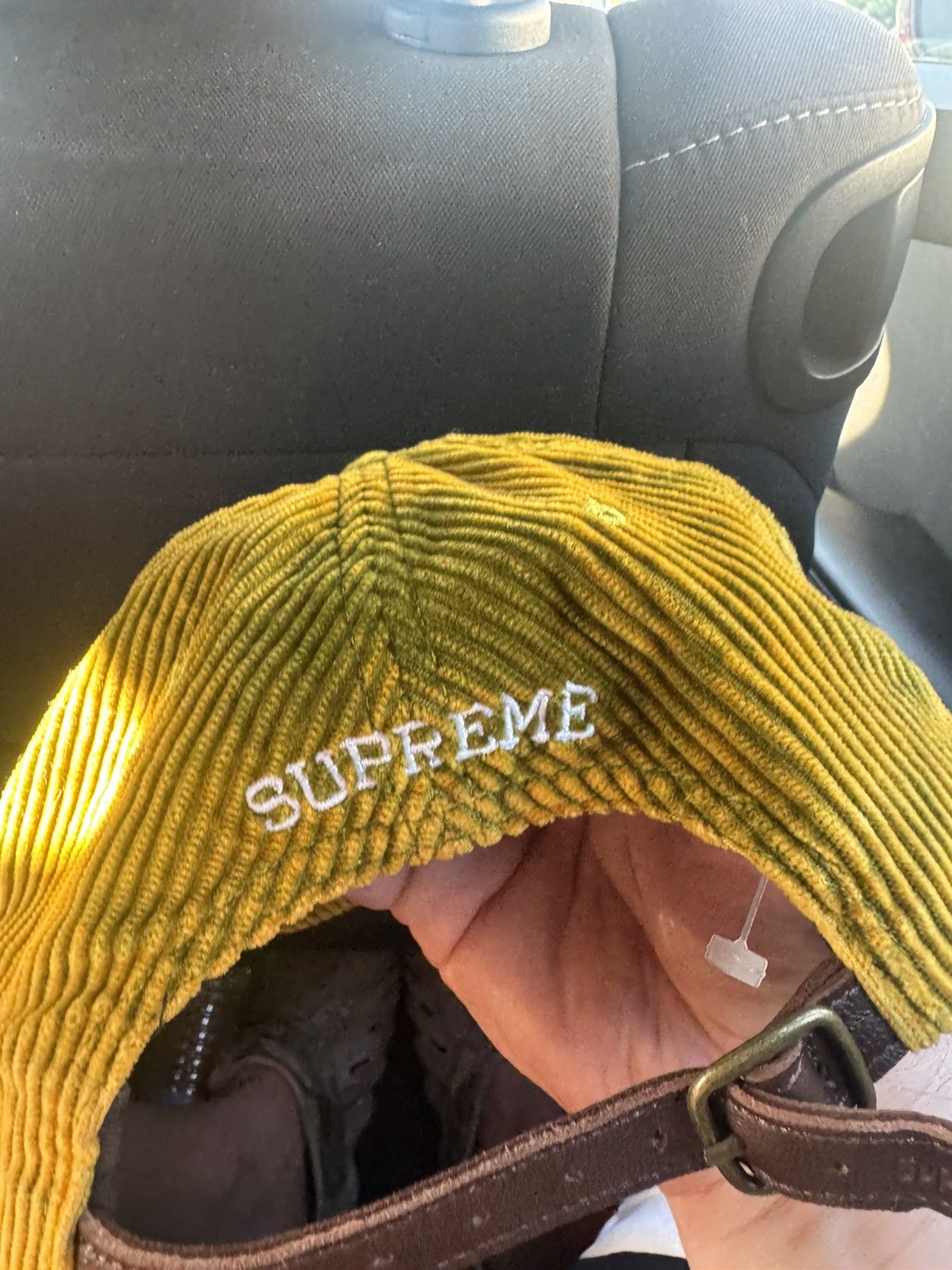 Supreme Supreme corduroy S logo 6 Panel Size ONE SIZE - 3 Thumbnail