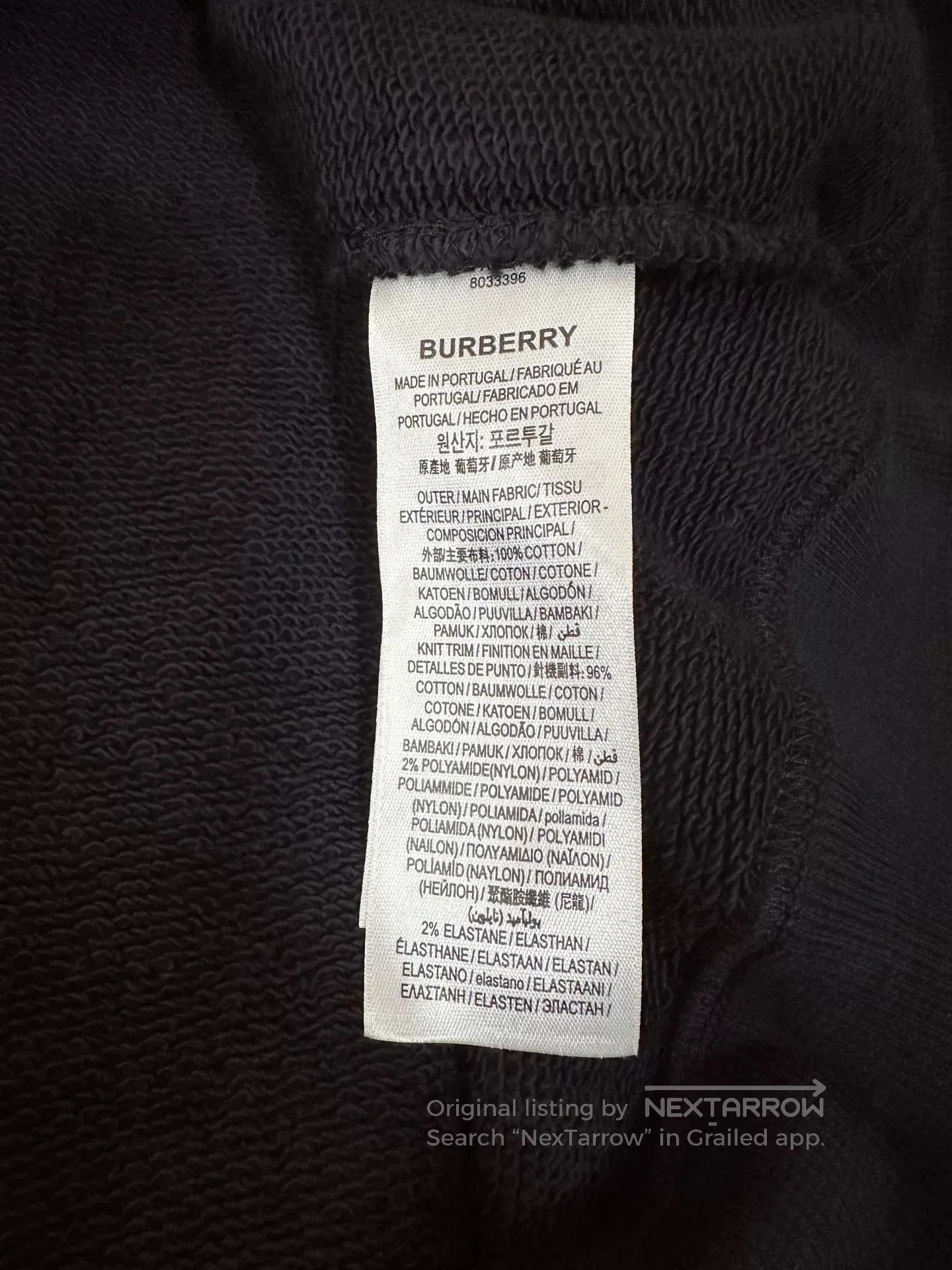 Burberry Burberry Black Hoodie L Size. Size US L / EU 52-54 / 3 - 6 Thumbnail