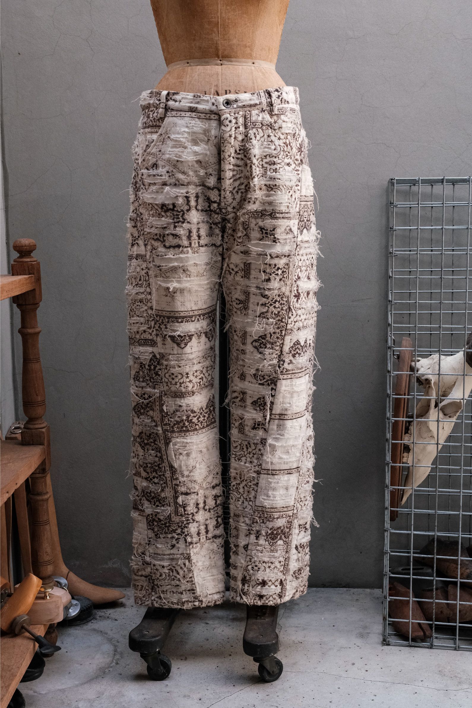 Professor.E Professor.E - E BORO JEANS 22FW-PE-TRL-02 White Size US 31 - 1 Thumbnail