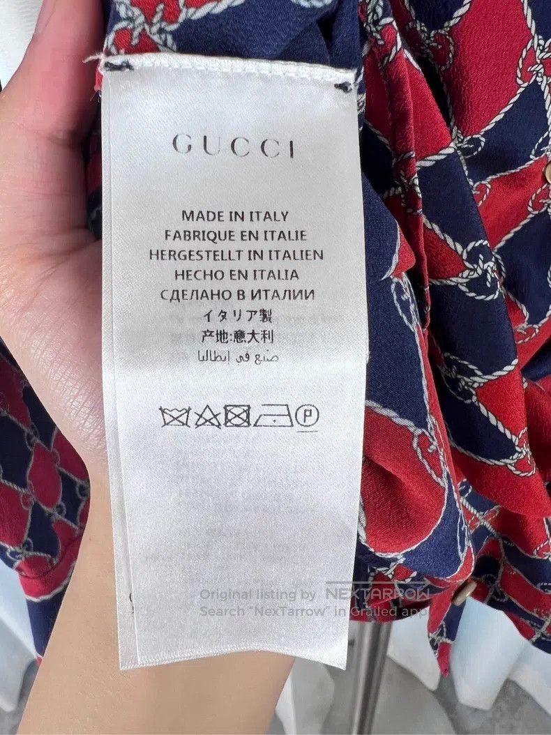 Gucci Gucci GG printed diamond long-sleeved sunscreen shirt Size XS / US 0-2 / IT 36-38 - 4 Thumbnail