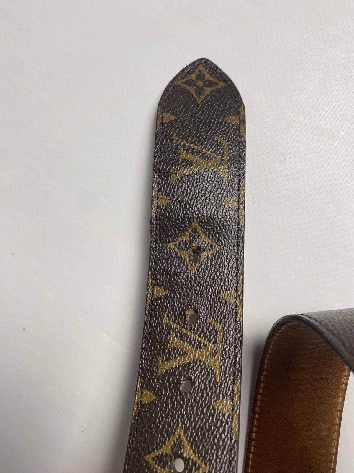 Louis Vuitton Louis Vuitton Monogram Belt Size ONE SIZE - 6 Thumbnail